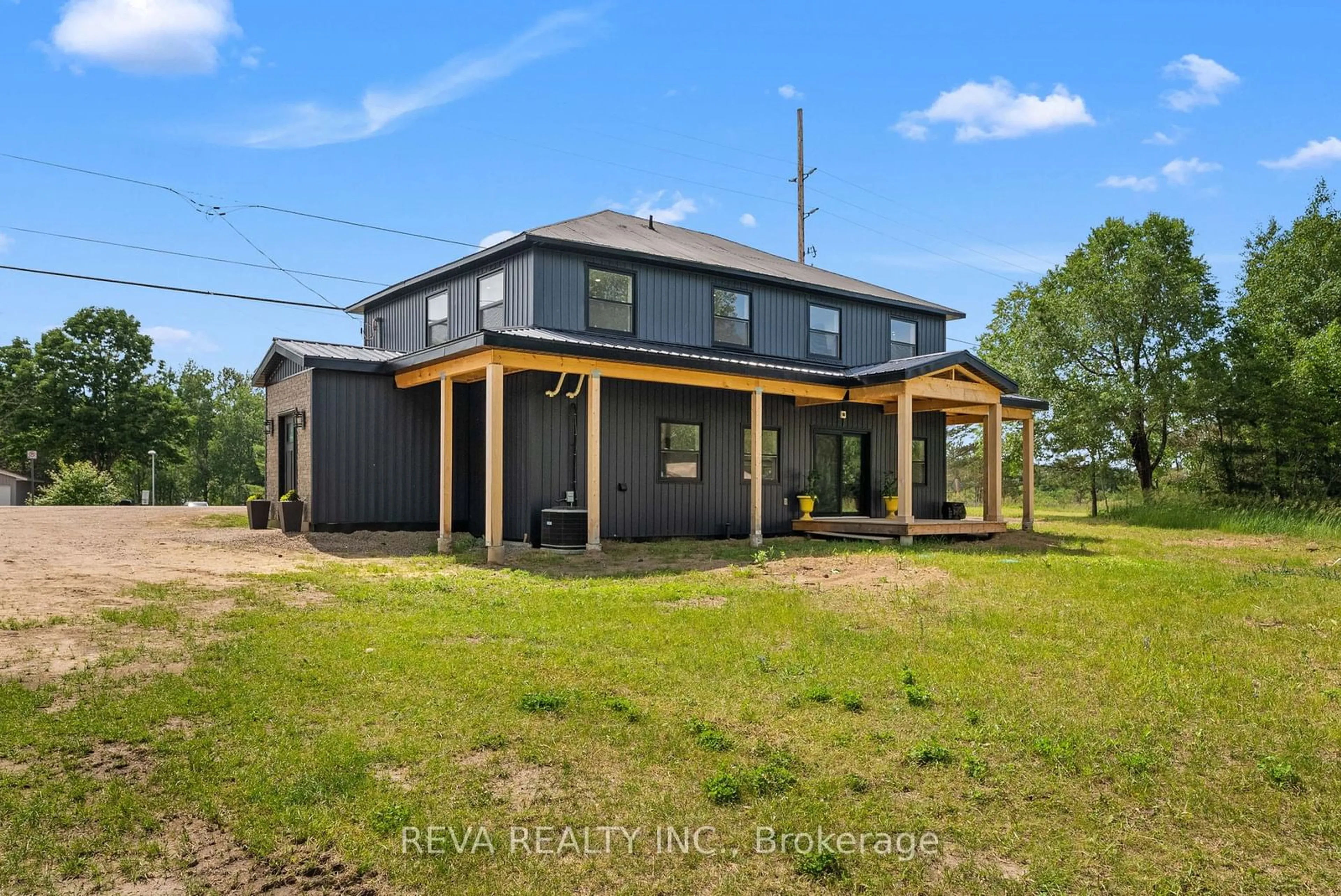 Frontside or backside of a home, the fenced backyard for 5970 Palmer Rd, Brudenell, Lyndoch and Ragl Ontario K0J 2E0