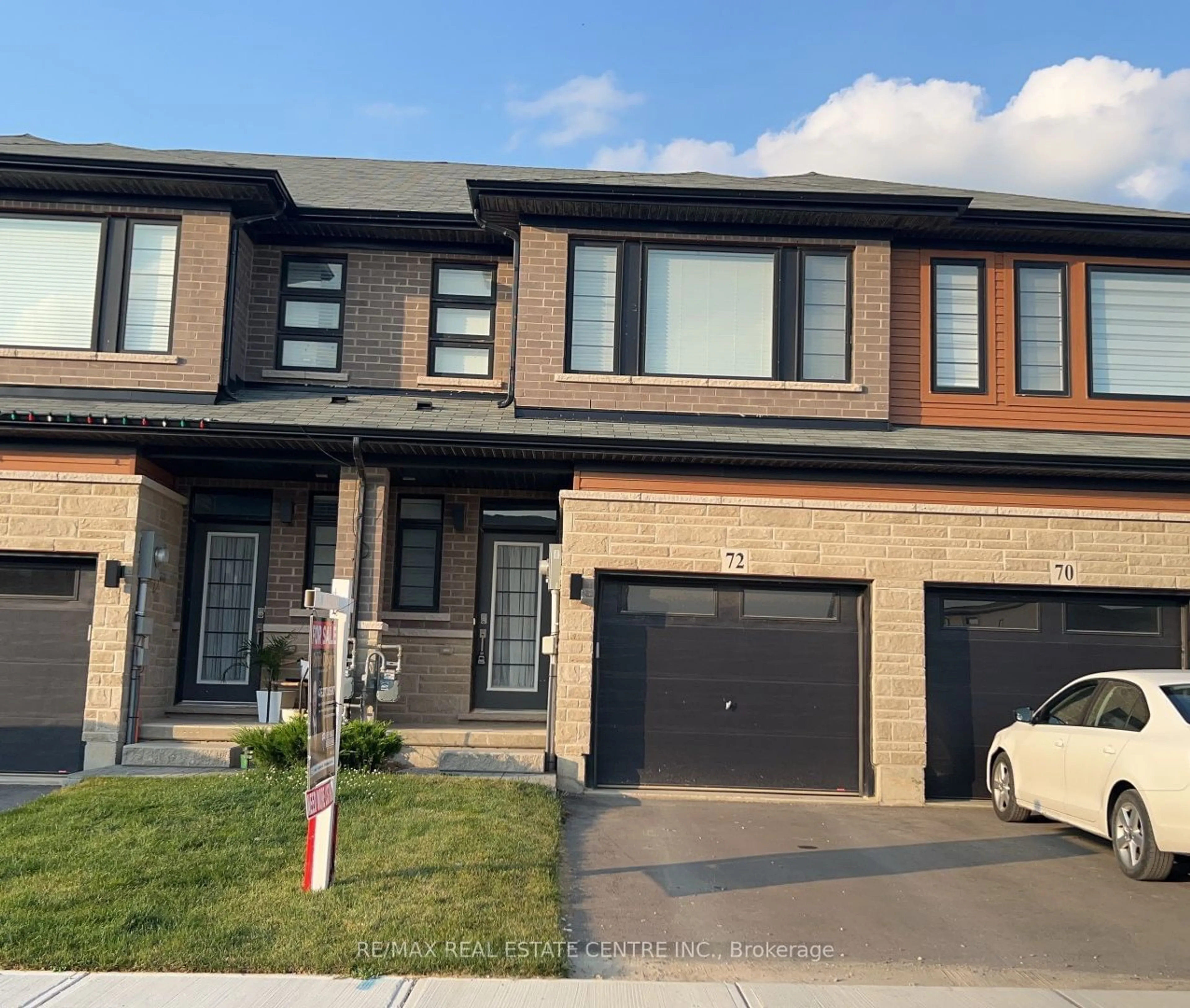 Home with brick exterior material for 72 June Callwood Way, Brantford Ontario N3T 0T7