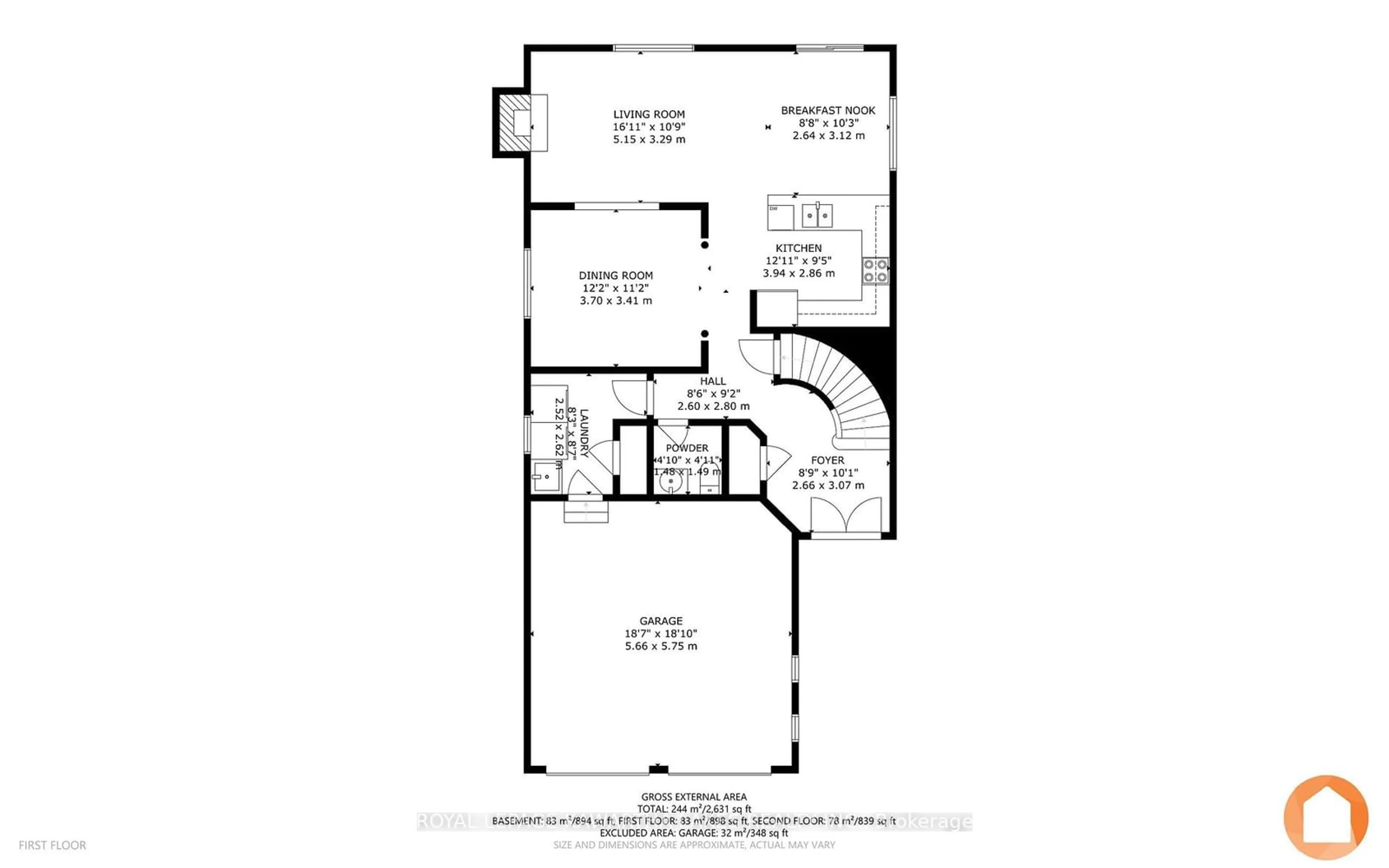 Floor plan for 42 Sweetnam Dr, Kawartha Lakes Ontario K9V 0A6