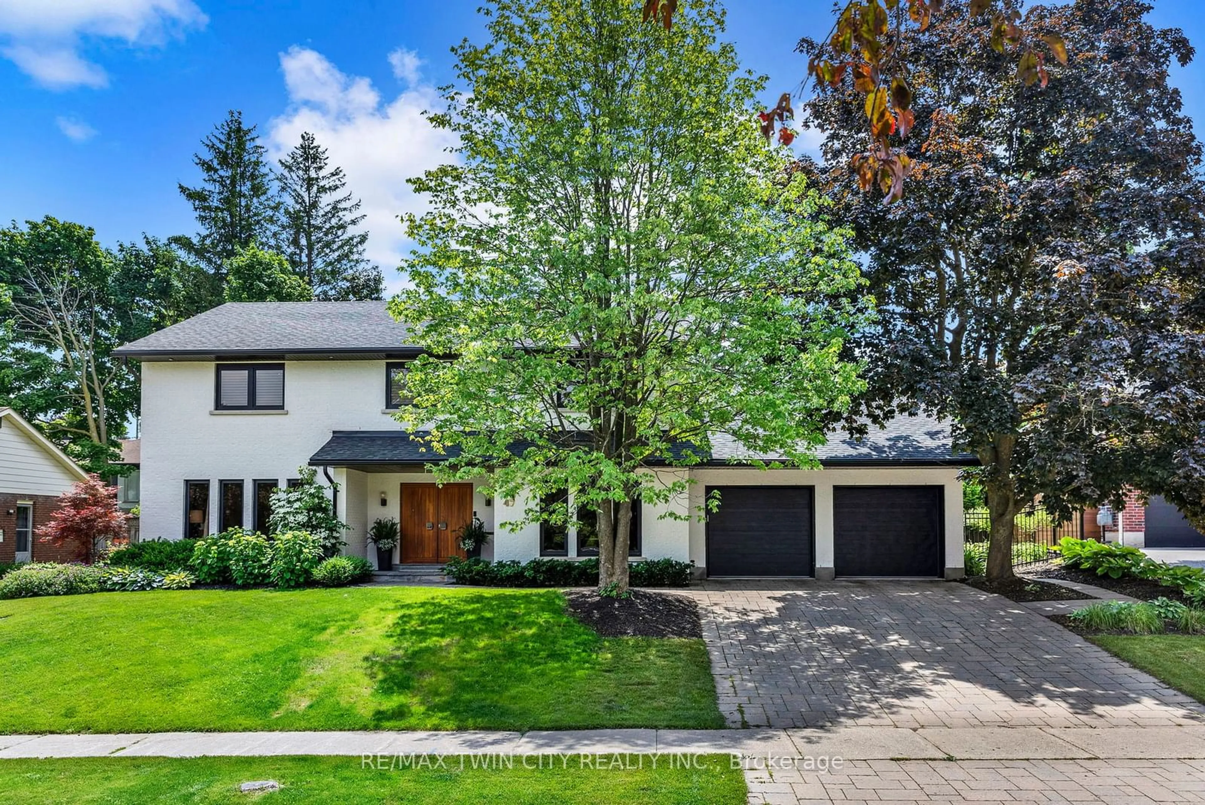 Home with brick exterior material, street for 47 HUNTLEY Cres, Kitchener Ontario N2M 2R4