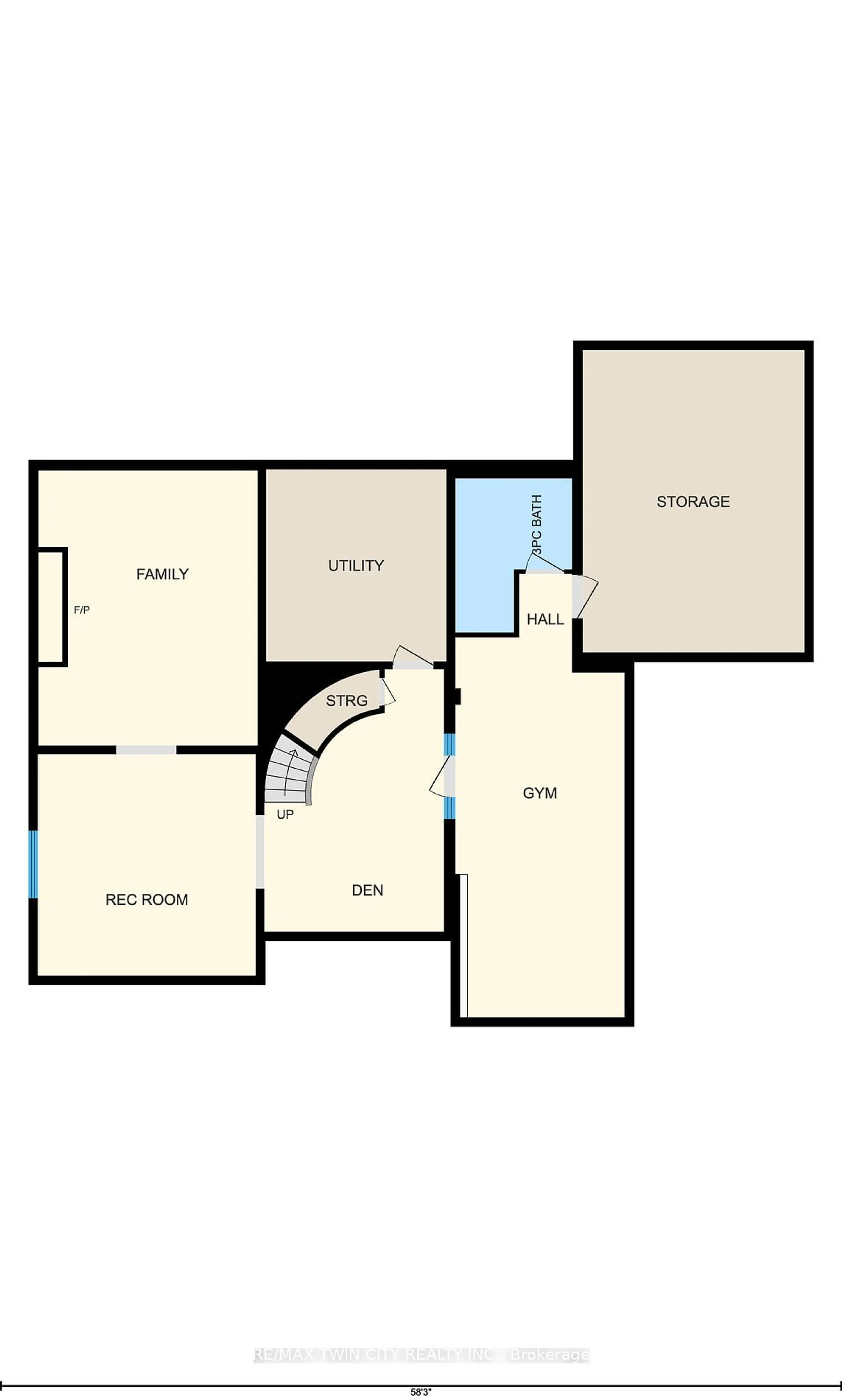 Floor plan for 47 HUNTLEY Cres, Kitchener Ontario N2M 2R4