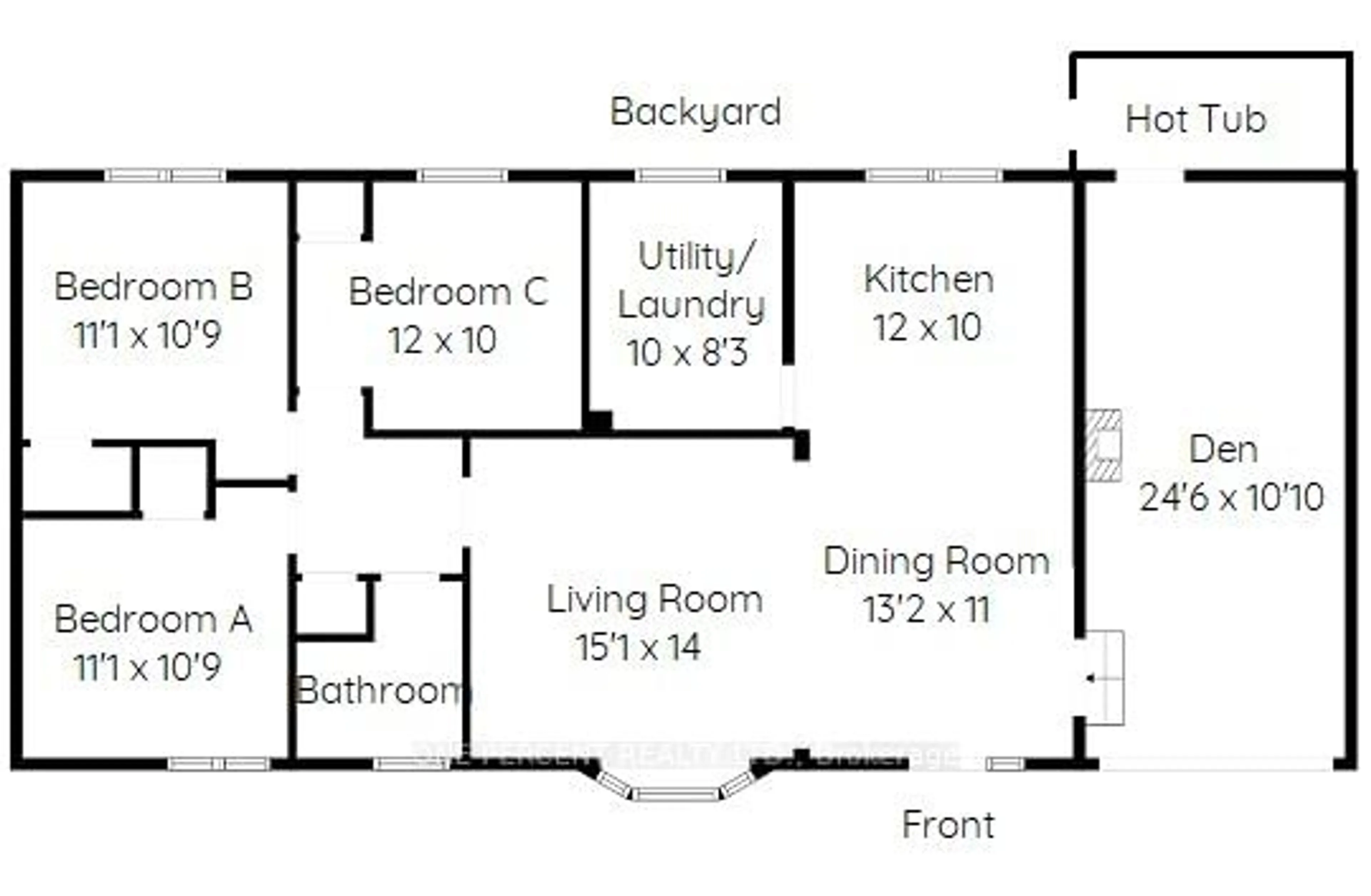 Floor plan for 341 Margaret Ave, Hamilton Ontario L8E 2J3