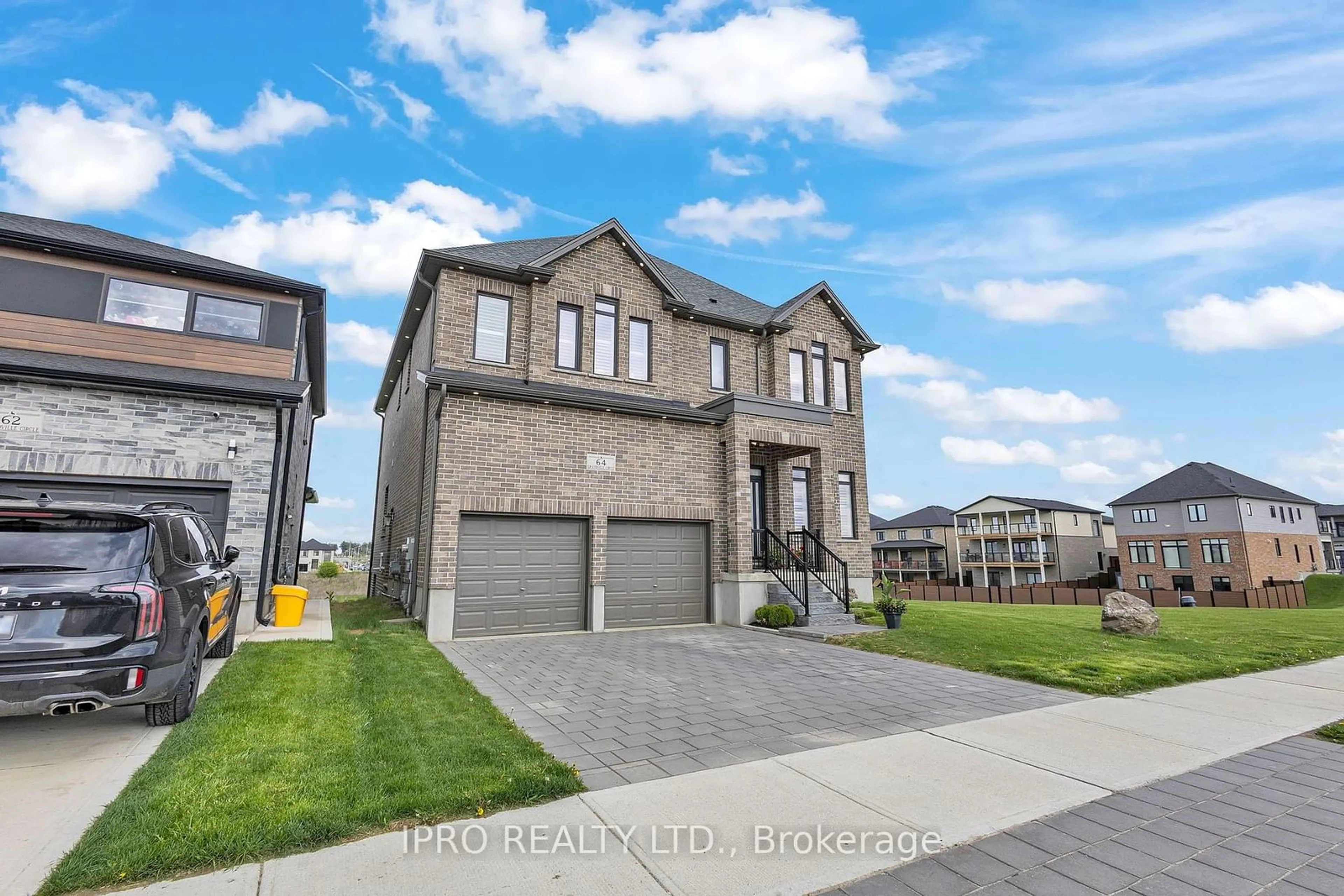 Frontside or backside of a home for 64 Grandville Circ, Brant Ontario N3L 0A9