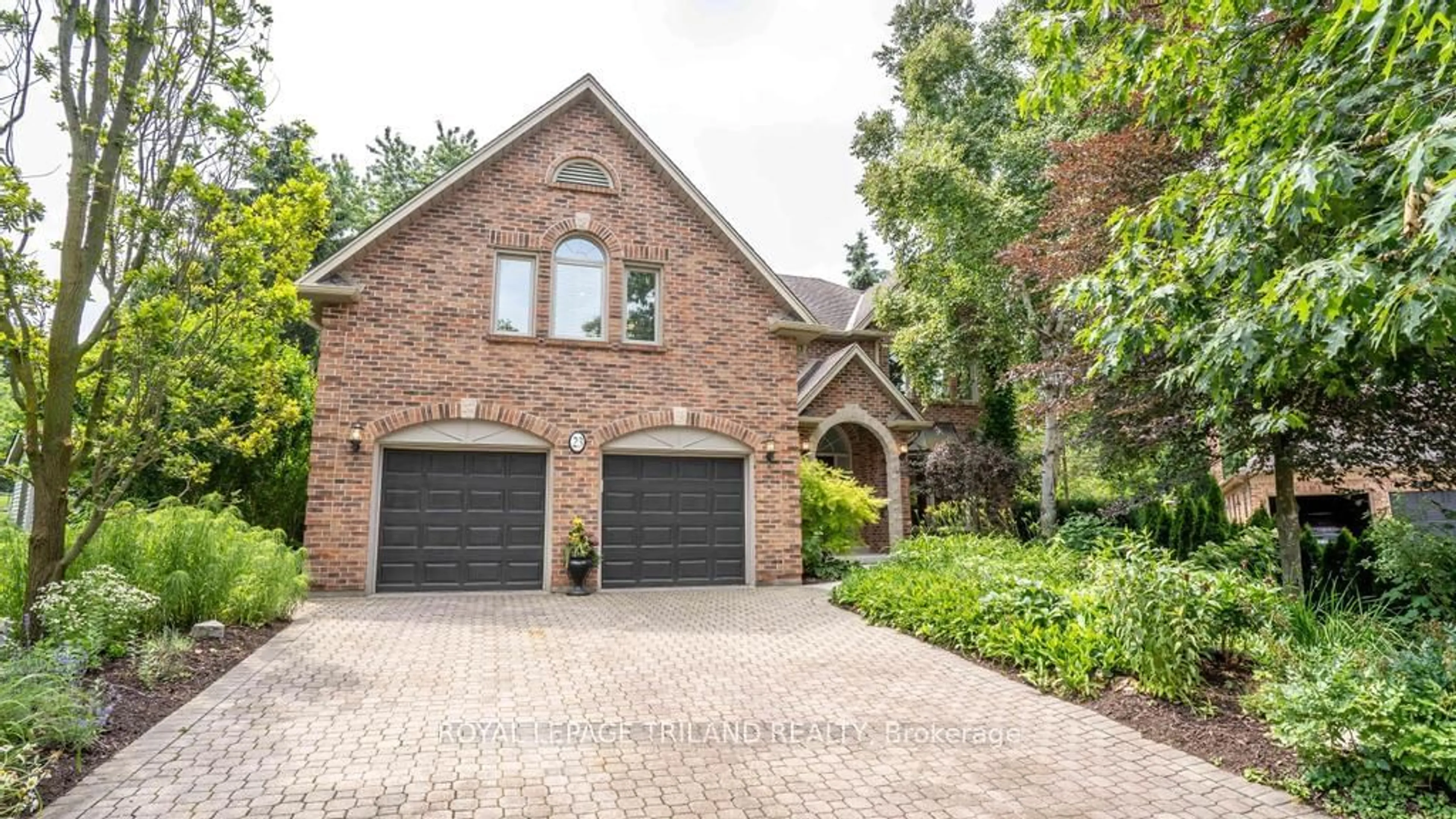 Home with brick exterior material for 23 Cherish Crt, London Ontario N6K 4H2