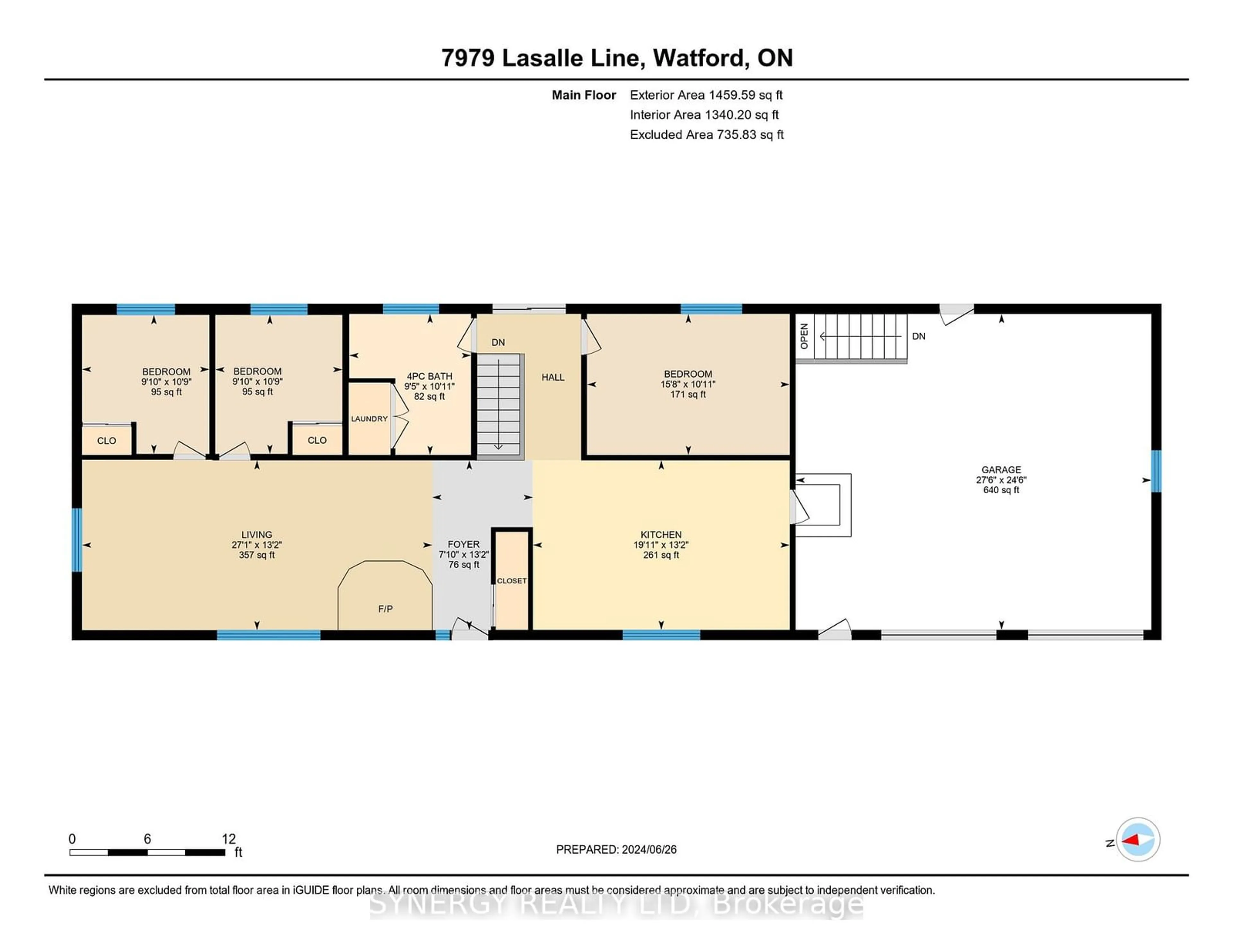 Floor plan for 7979 Lasalle Line, Brooke-Alvinston Ontario N0M 2S0