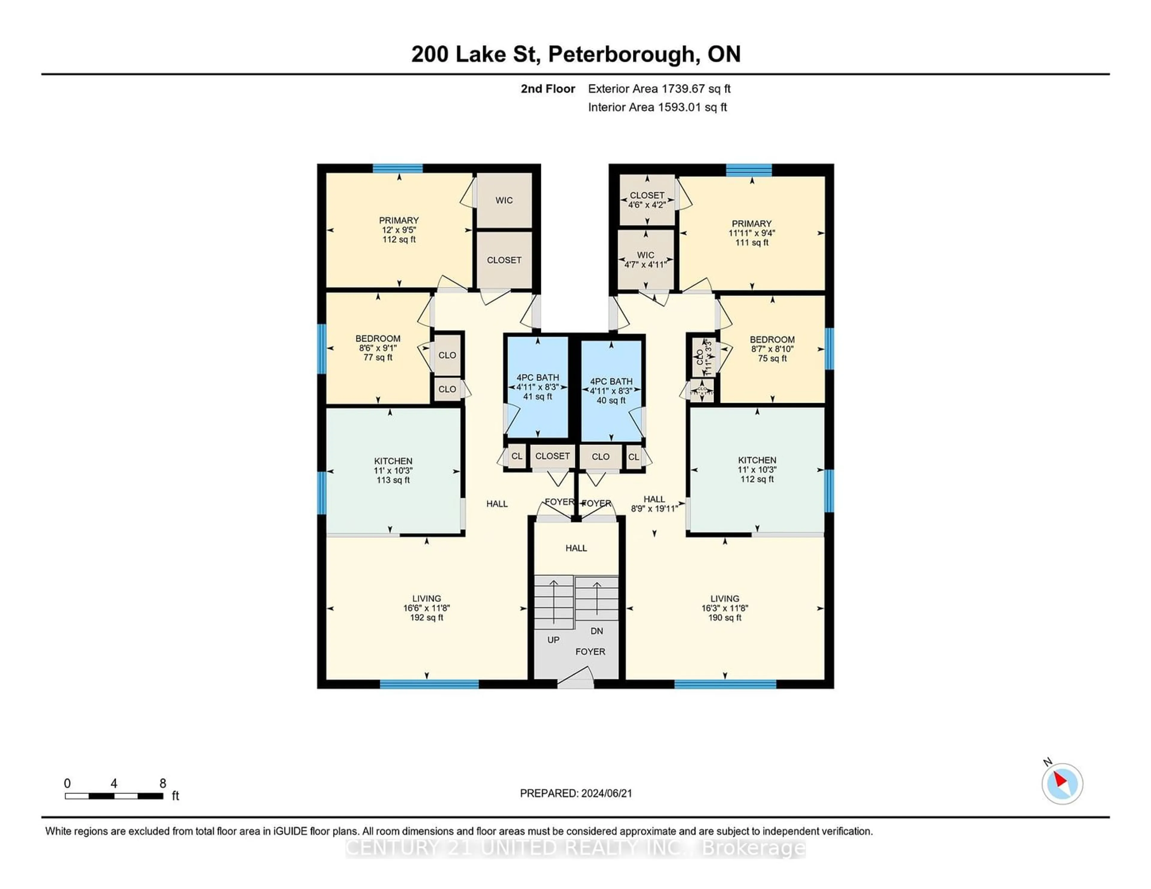 Floor plan for 200 Lake St, Peterborough Ontario K9J 2H3