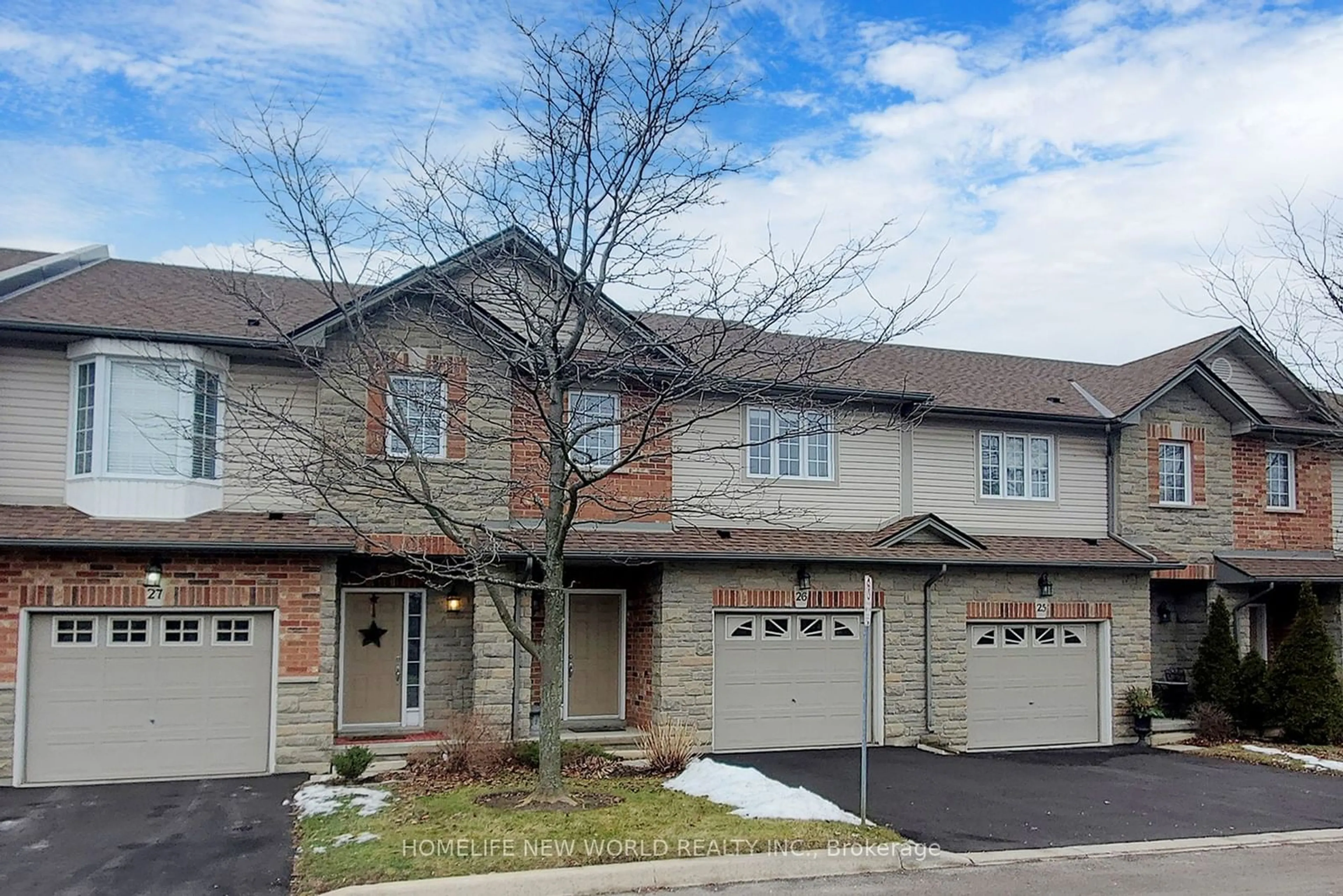 A pic from exterior of the house or condo for 60 Cloverleaf Dr #26, Hamilton Ontario L9K 1S8