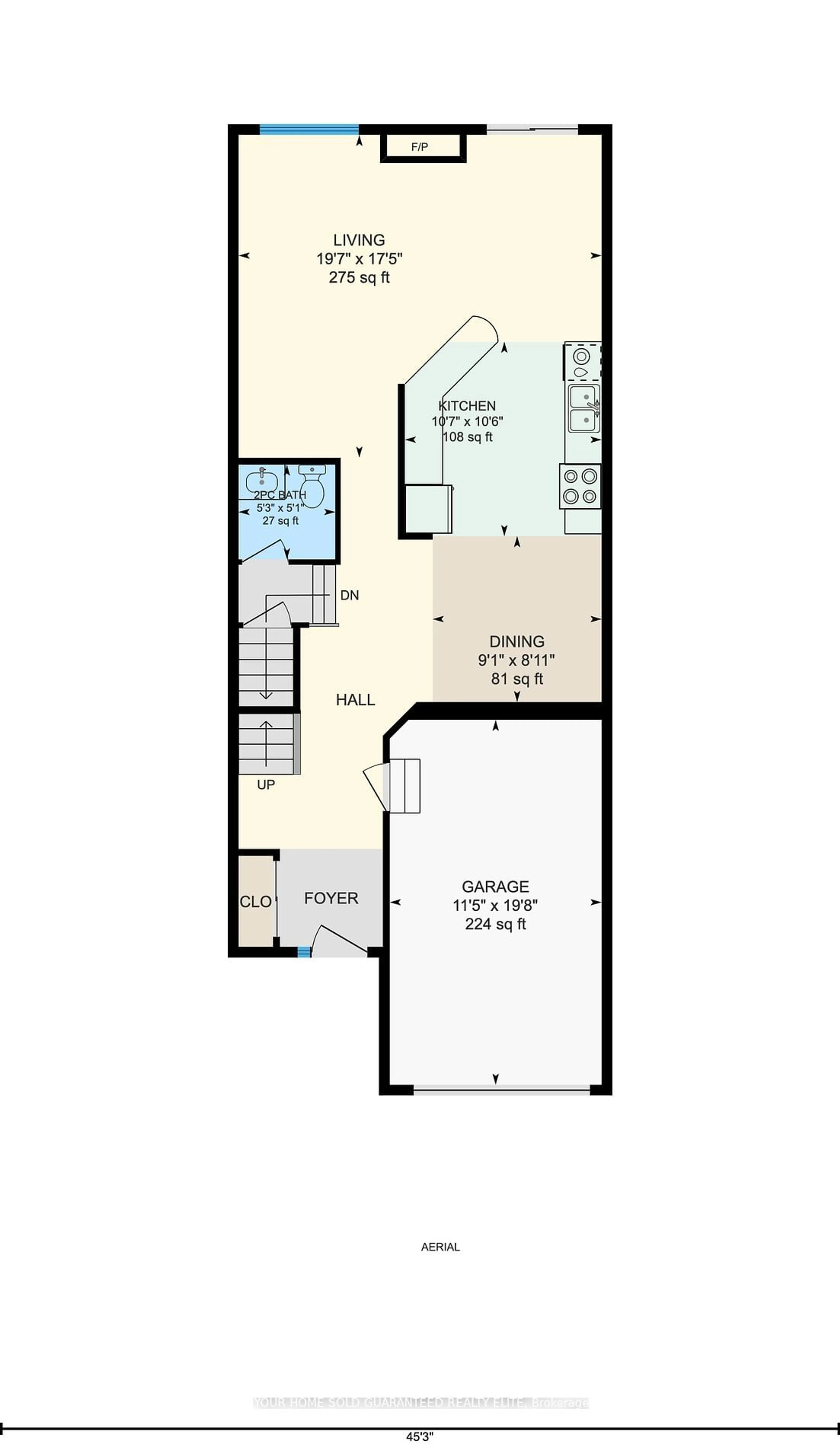 Floor plan for 57 Blue Mountain Dr, Hamilton Ontario L0R 1P0