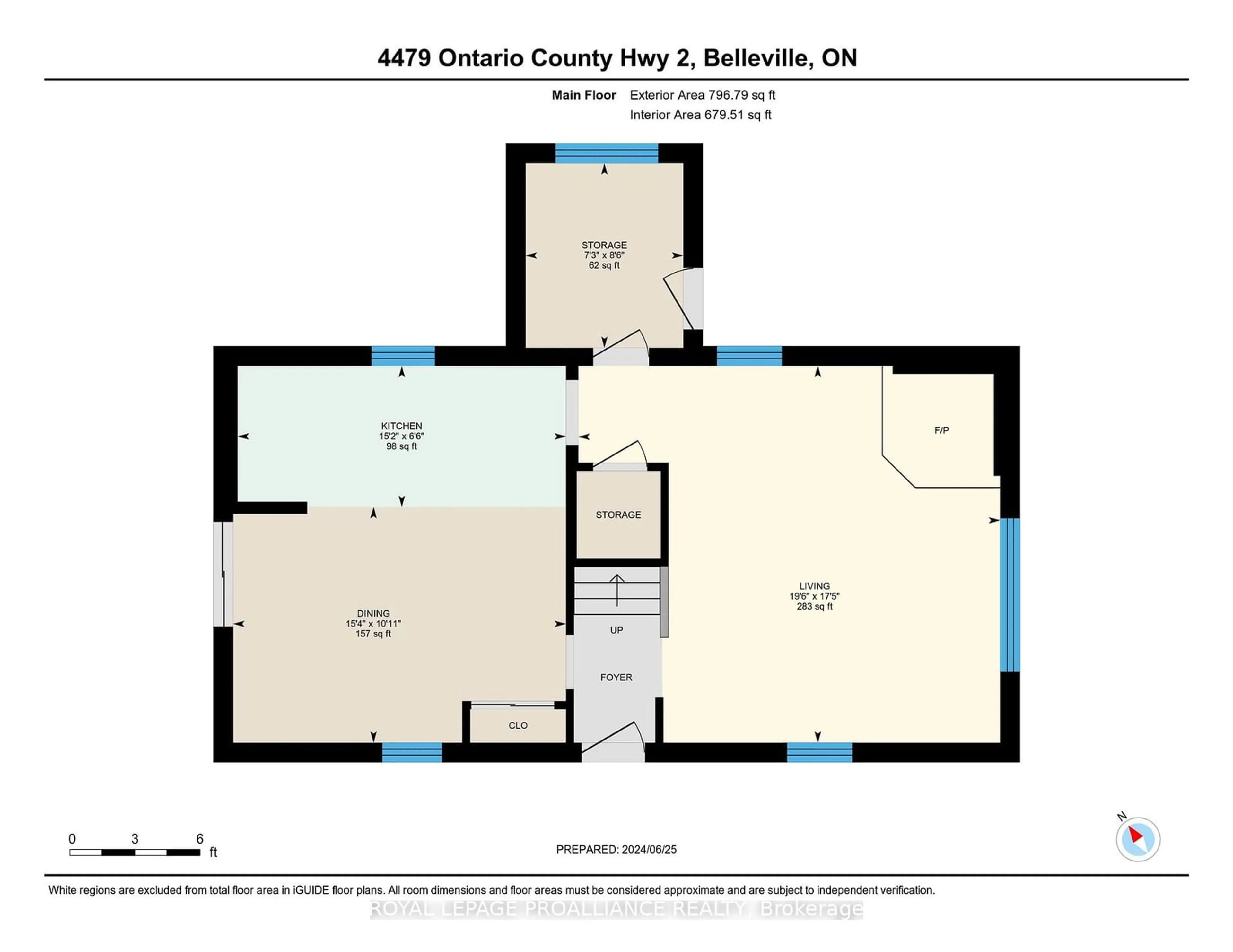 Floor plan for 4479 Old Highway 2, Belleville Ontario K8N 4Z4