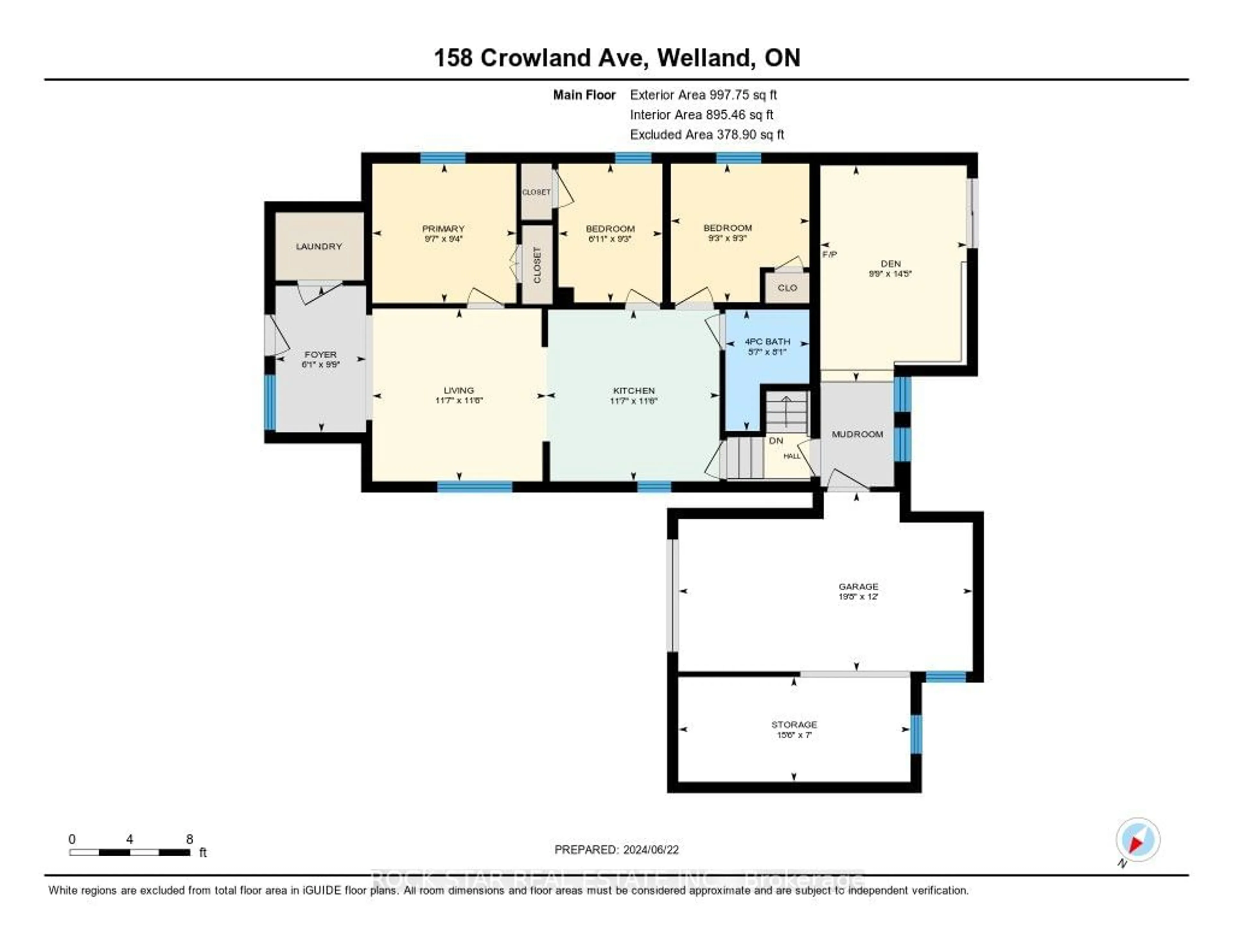 Floor plan for 158 Crowland Ave, Welland Ontario L3B 1X3