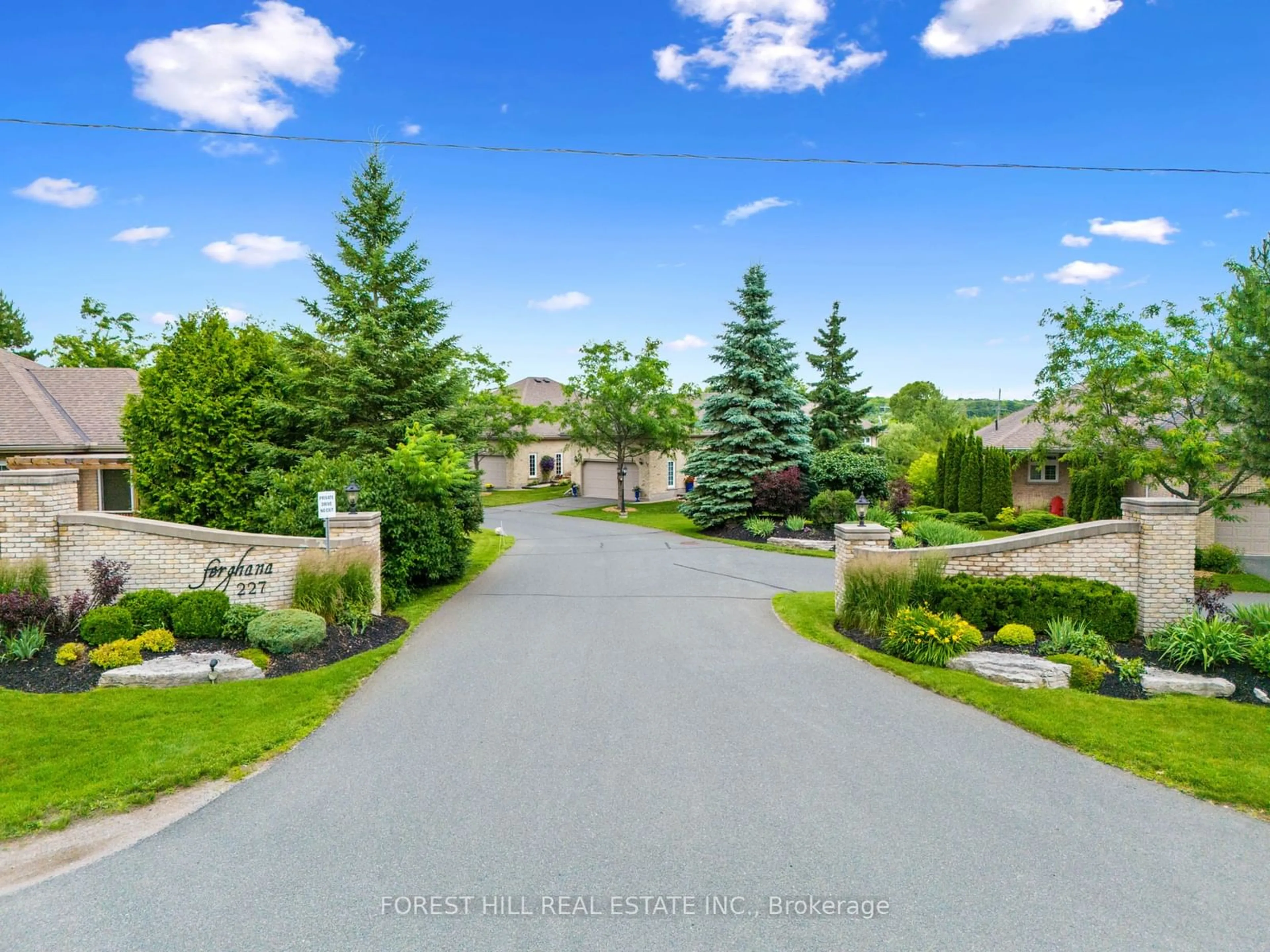 A pic from exterior of the house or condo, the fenced backyard for 227 Carnegie Ave #3, Peterborough Ontario K9L 0B3