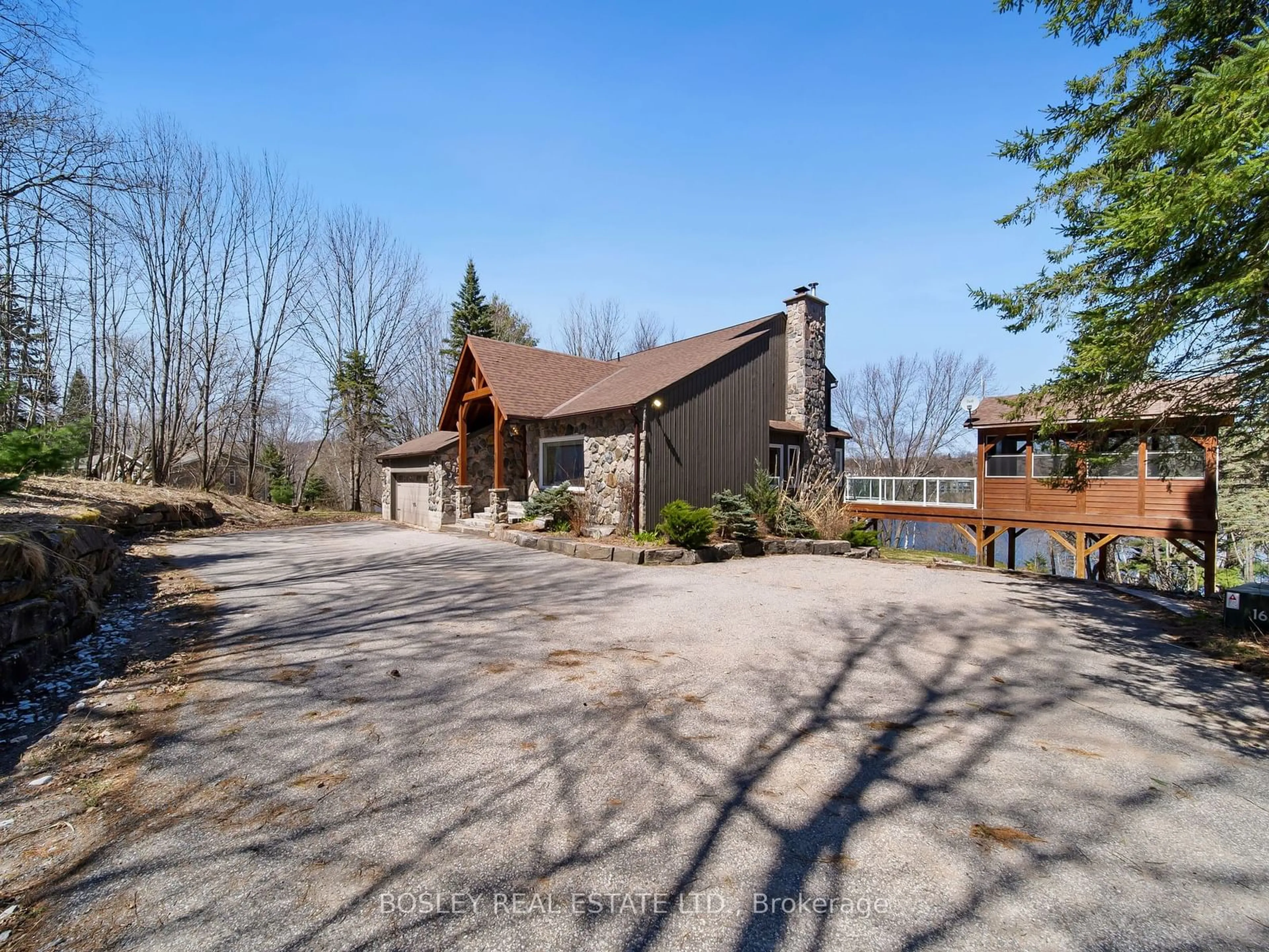Frontside or backside of a home for 629 Canal Rd, Huntsville Ontario P1H 2J6
