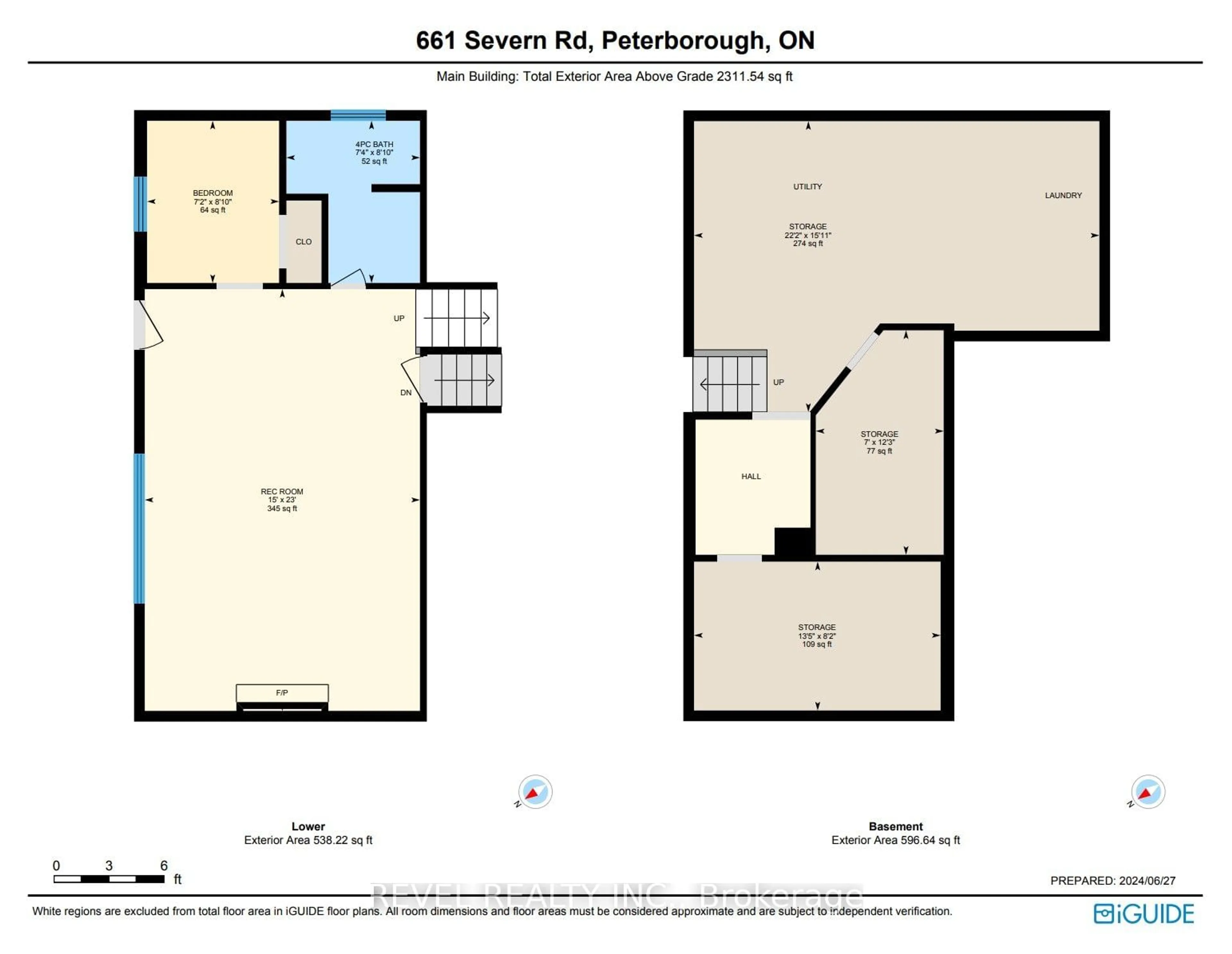 Floor plan for 661 Severn Rd, Peterborough Ontario K9J 1H8