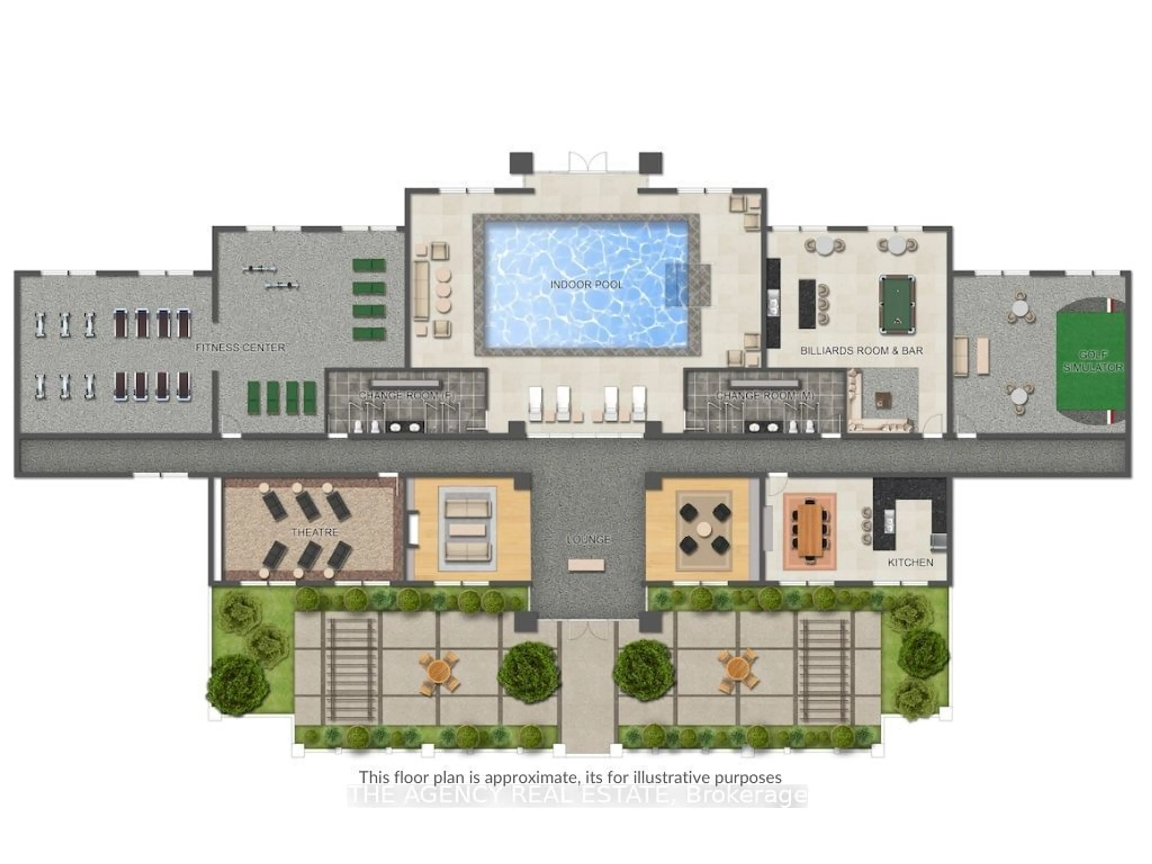 Floor plan for 260 Villagewalk Blvd #309, London Ontario N6G 0W6