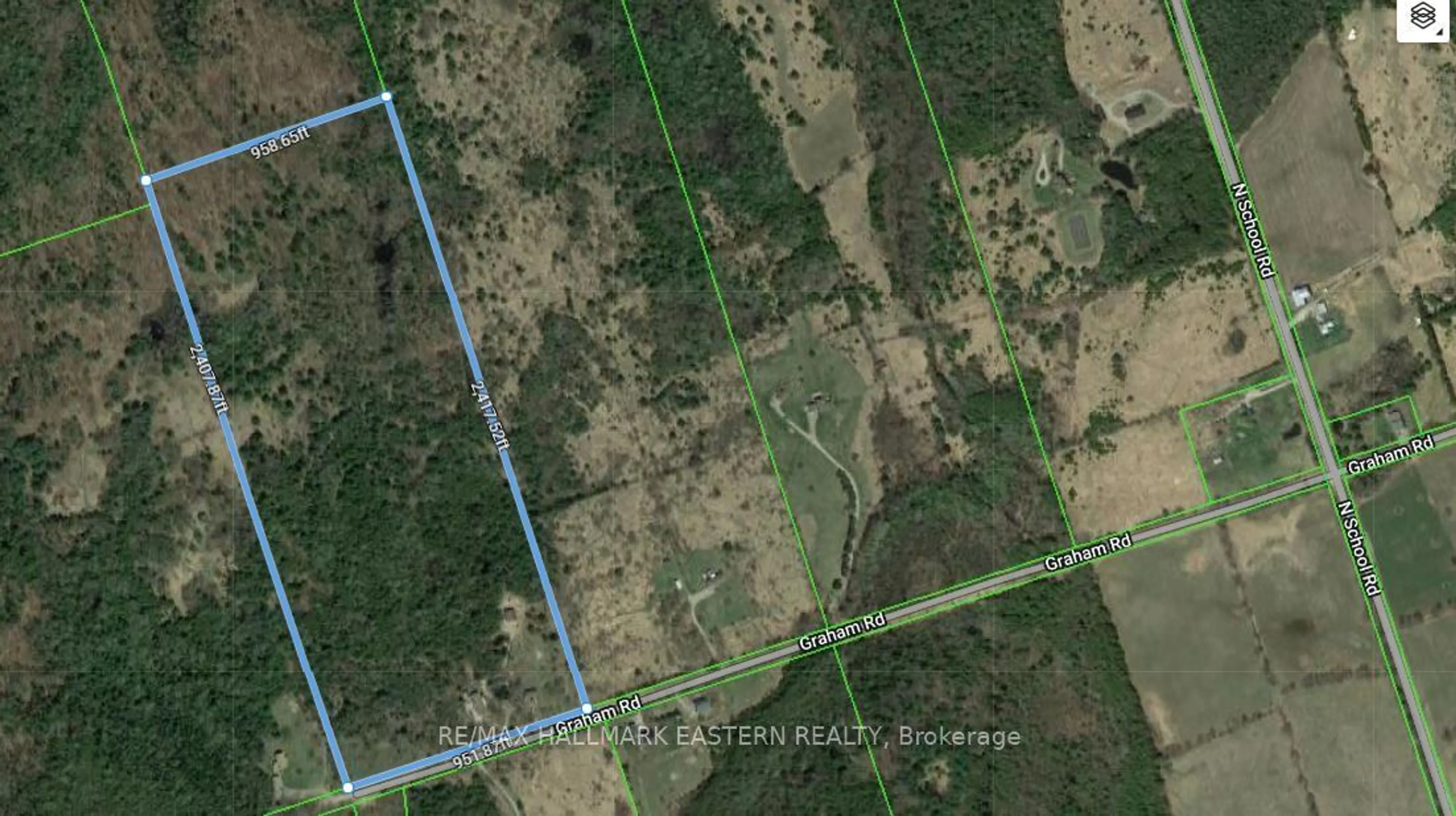 Picture of a map for 2630 Graham Rd, Smith-Ennismore-Lakefield Ontario K0L 2H0