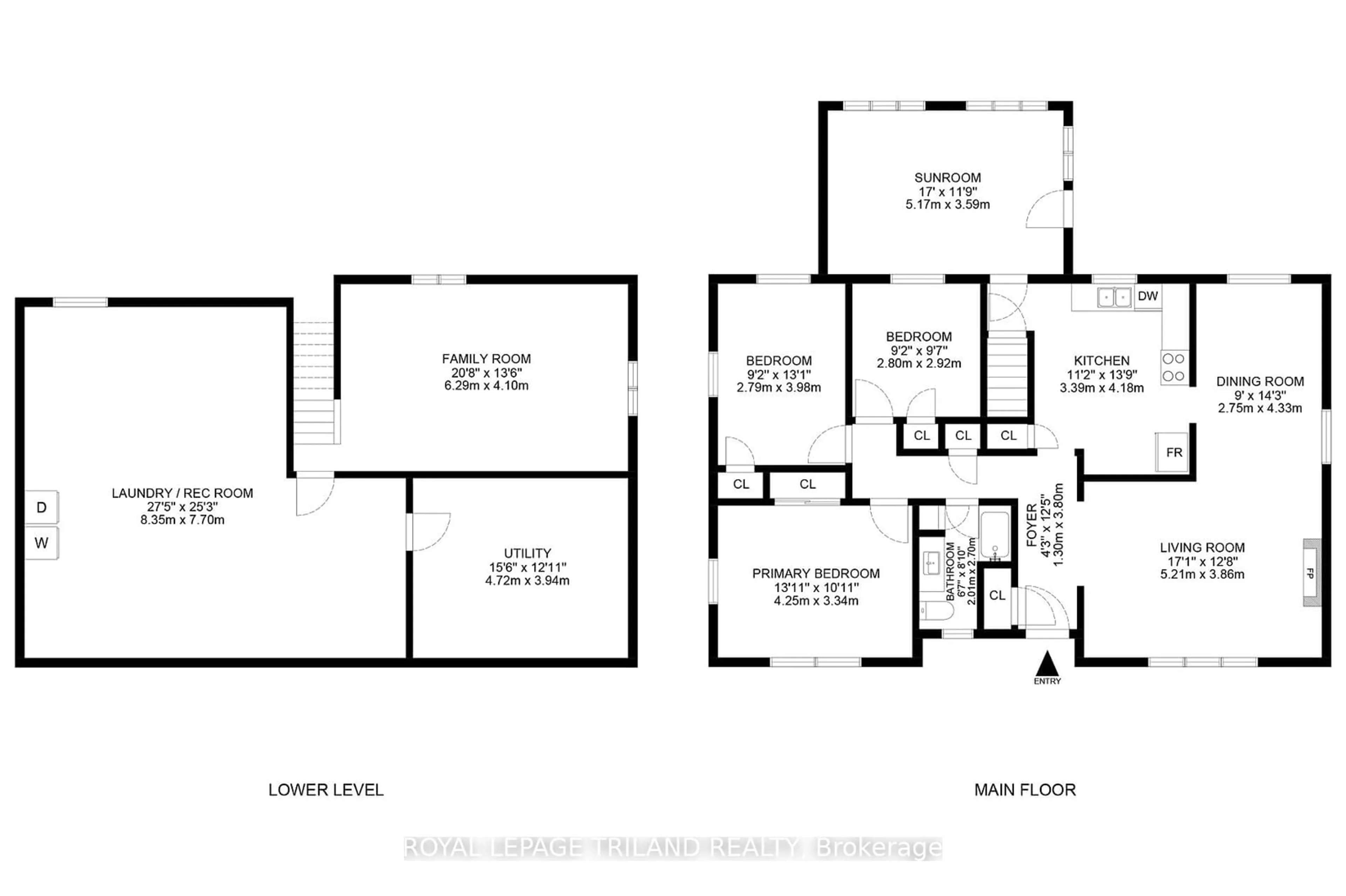 Floor plan for 585 Victoria St, Strathroy-Caradoc Ontario N7G 3C2