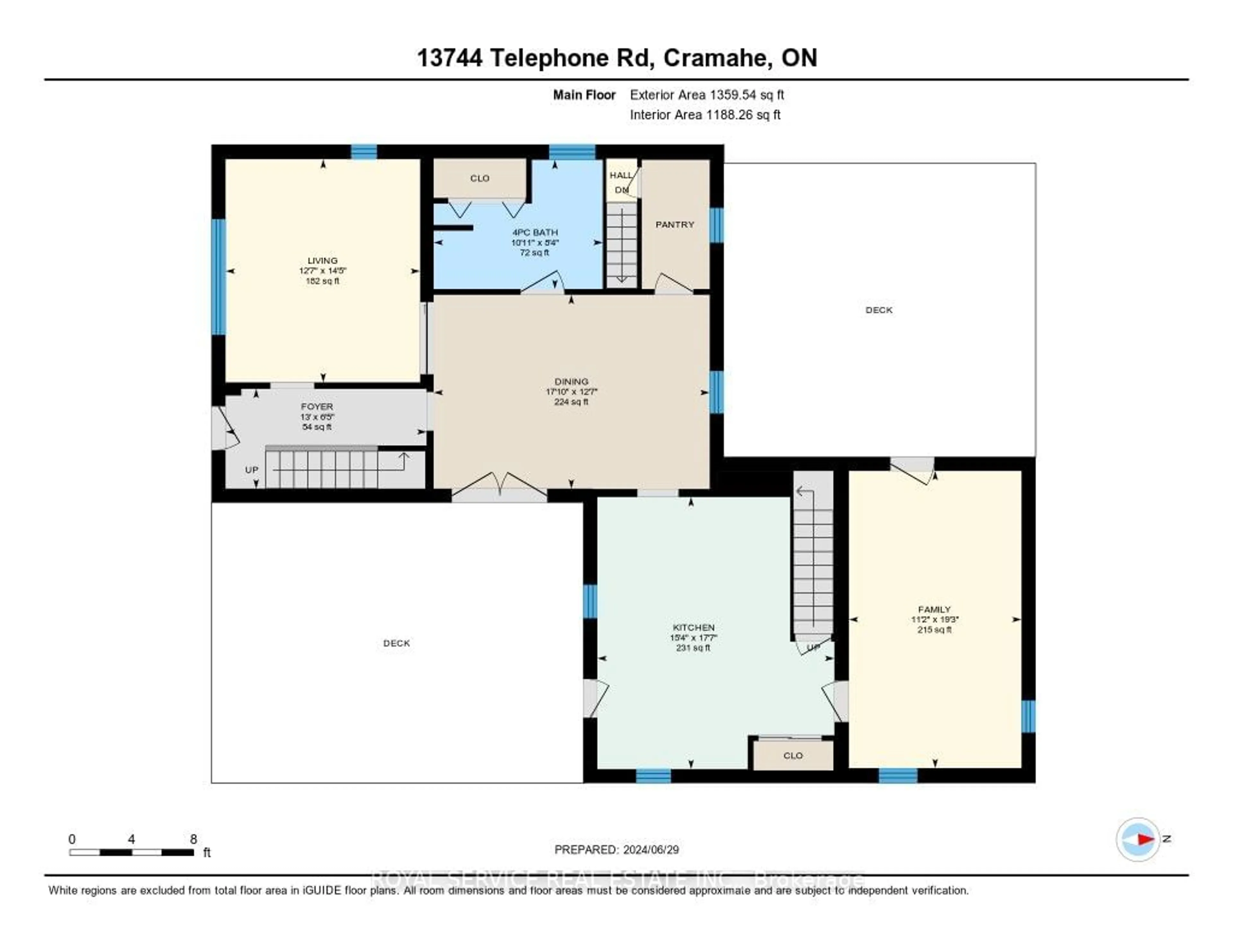 Floor plan for 13744 Telephone Rd, Cramahe Ontario K0K 1S0