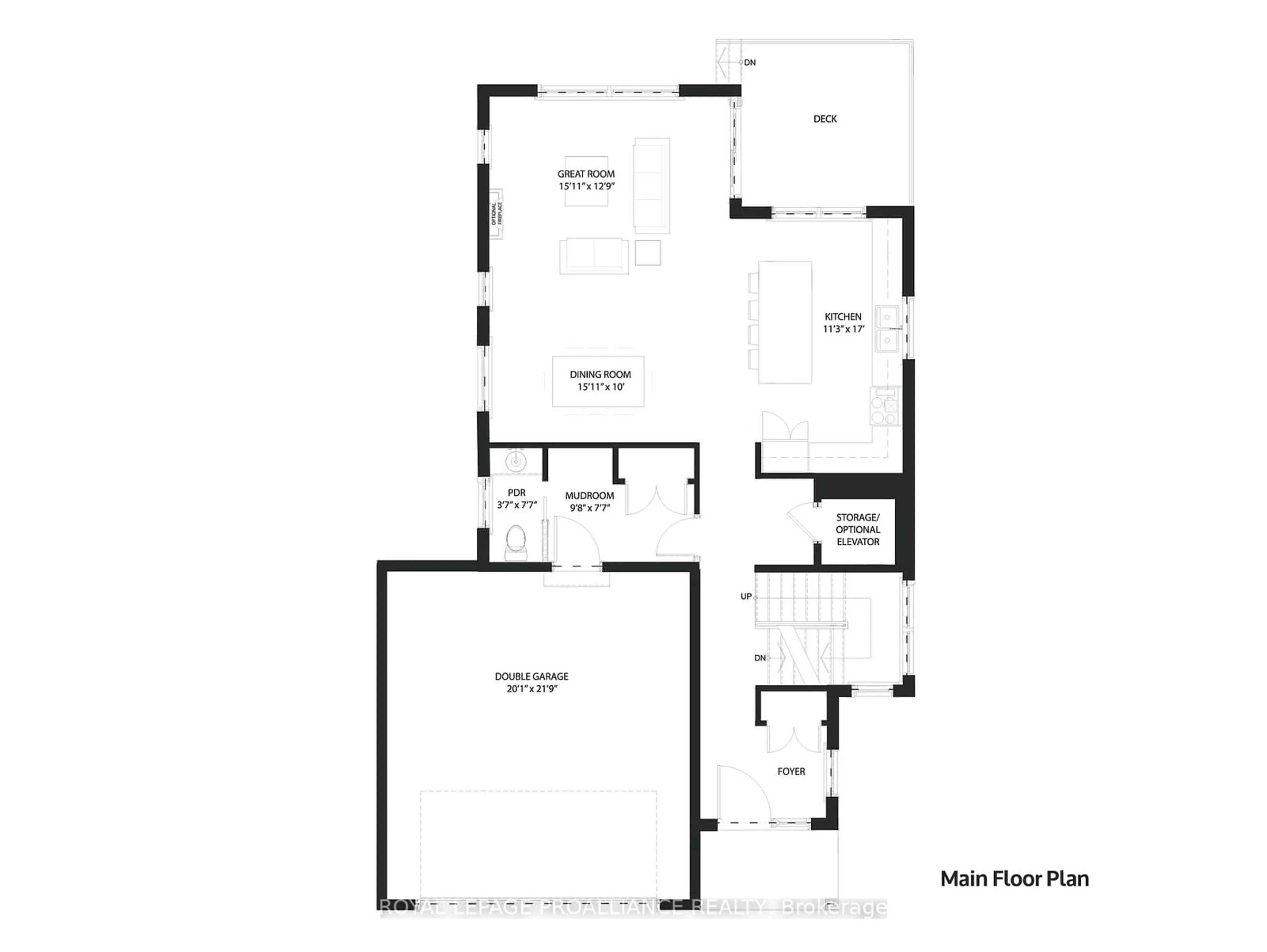 Floor plan for 32 Hollingsworth St, Cramahe Ontario K0K 1S0