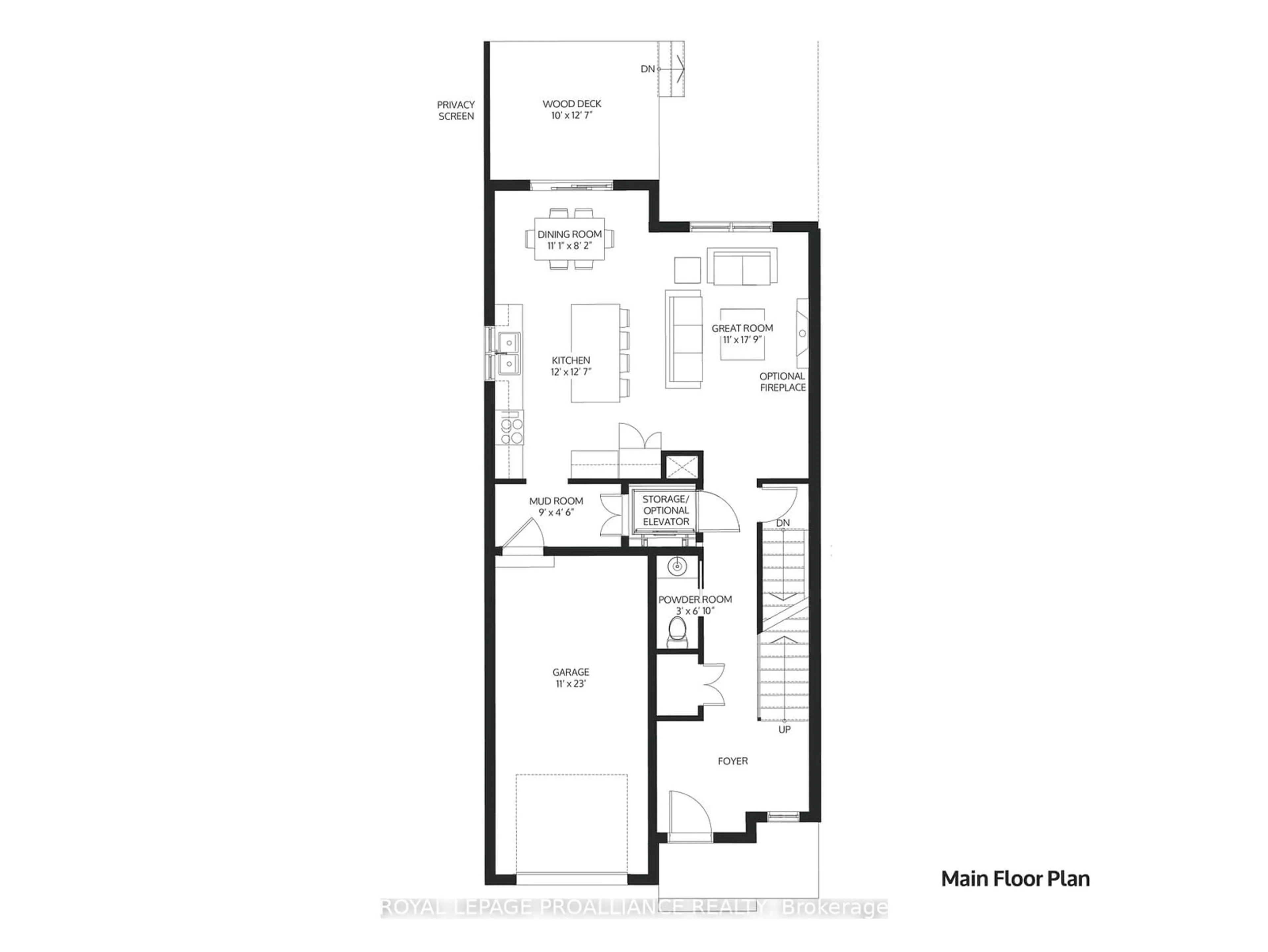 Floor plan for 9 Hollingsworth St, Cramahe Ontario K0K 1S0