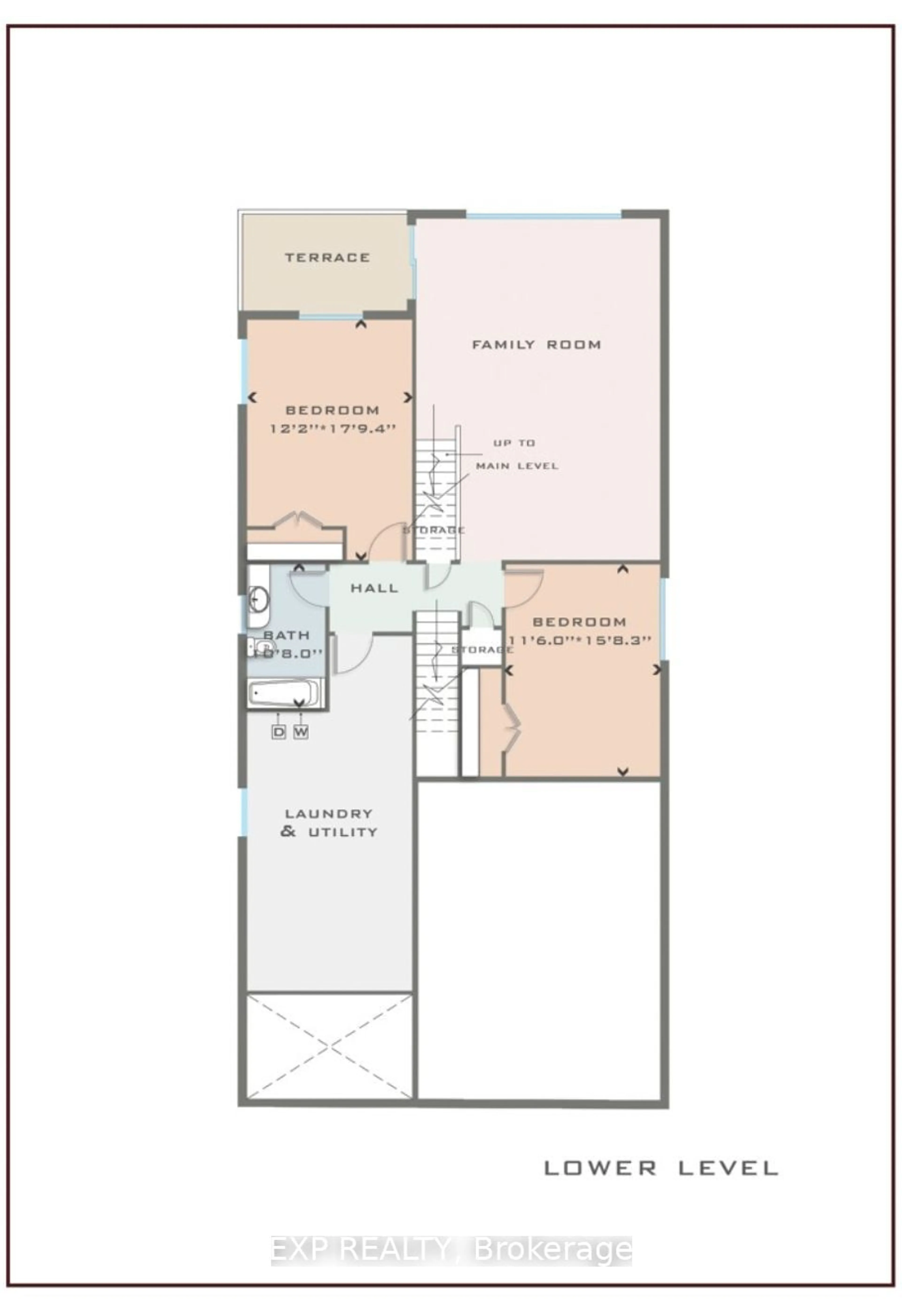 Floor plan for 1346 Haggis Dr, Peterborough Ontario K9K 2S7