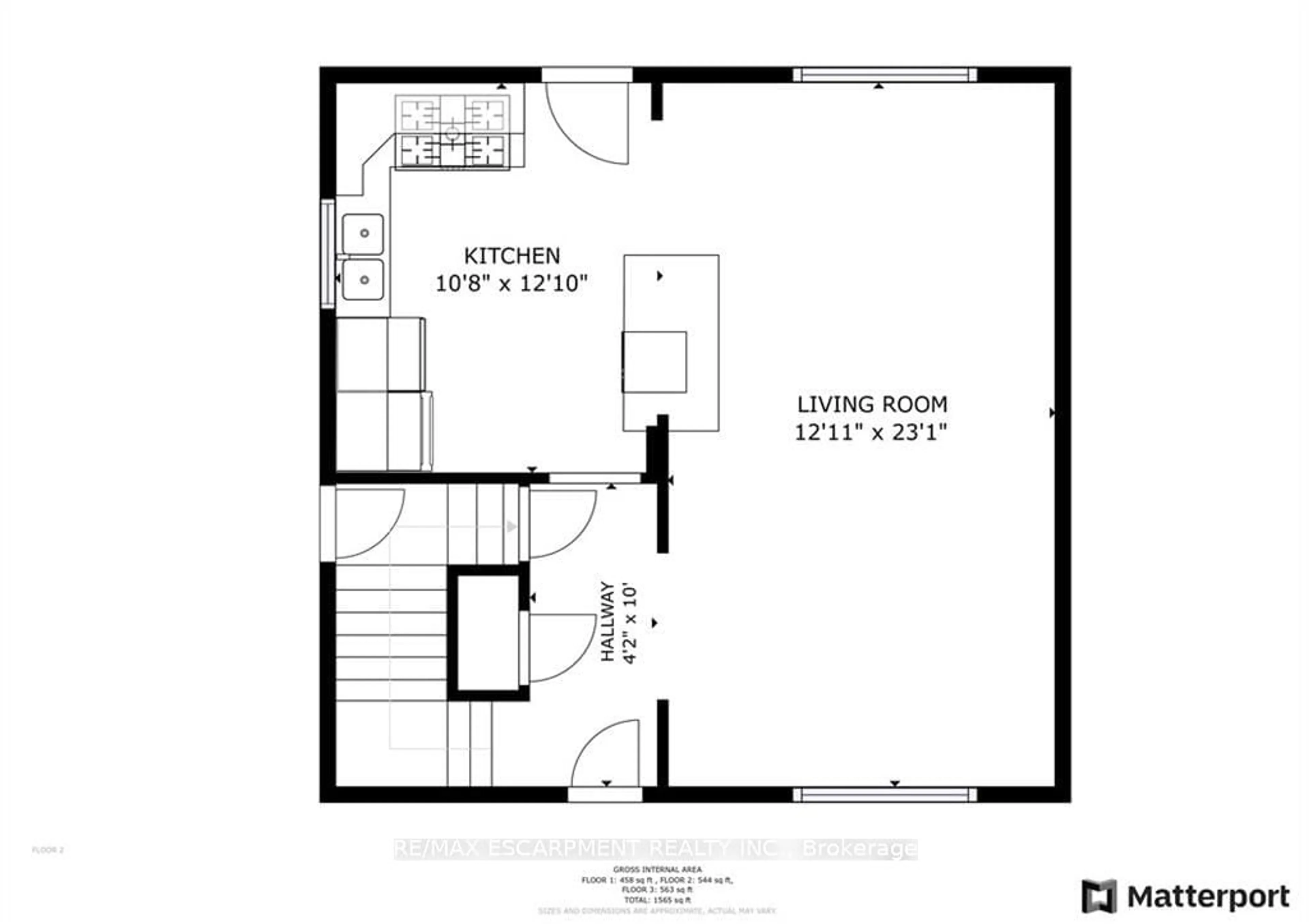 Floor plan for 27 East 26th St, Hamilton Ontario L8V 3C3