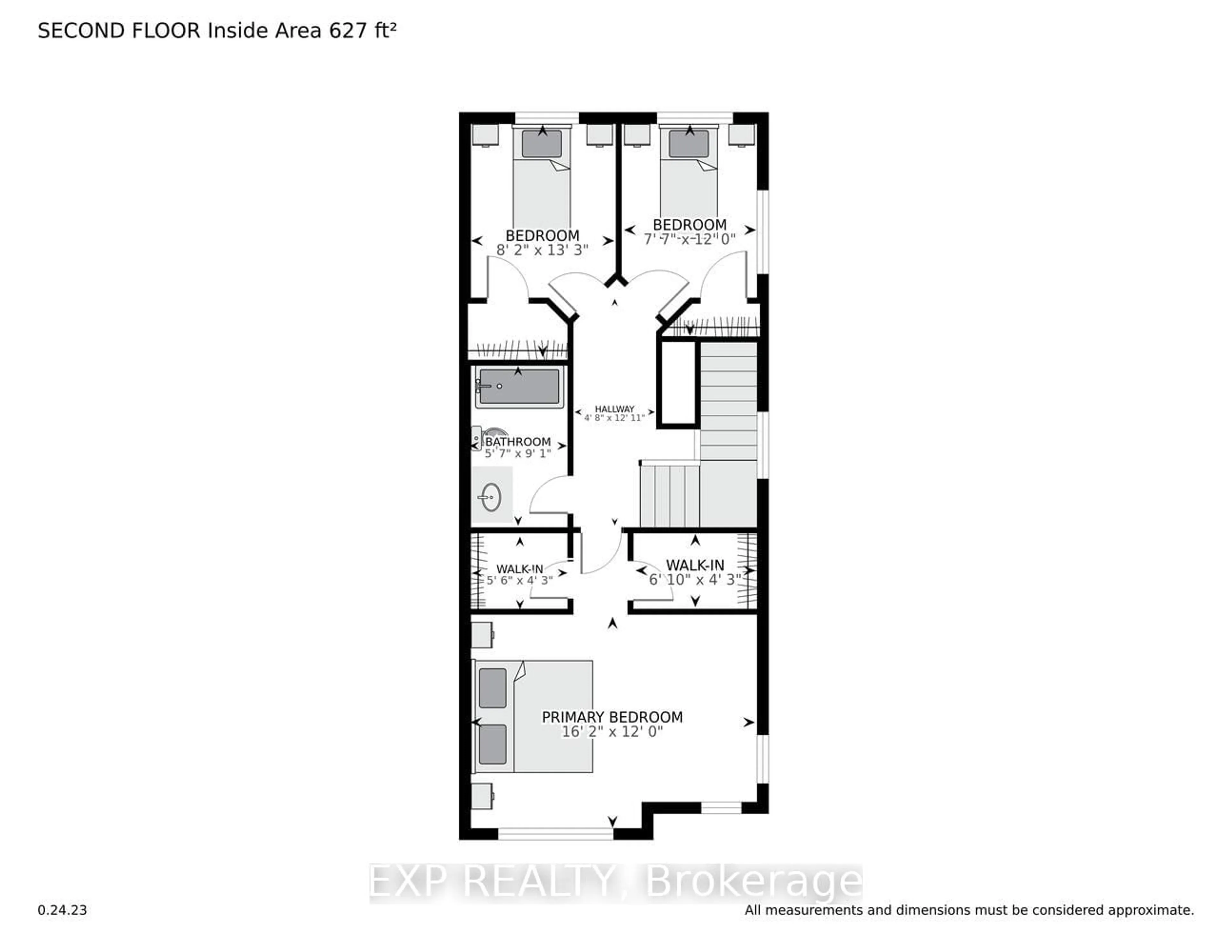 Floor plan for 290 Equestrian Way #44, Cambridge Ontario N3H 4R6