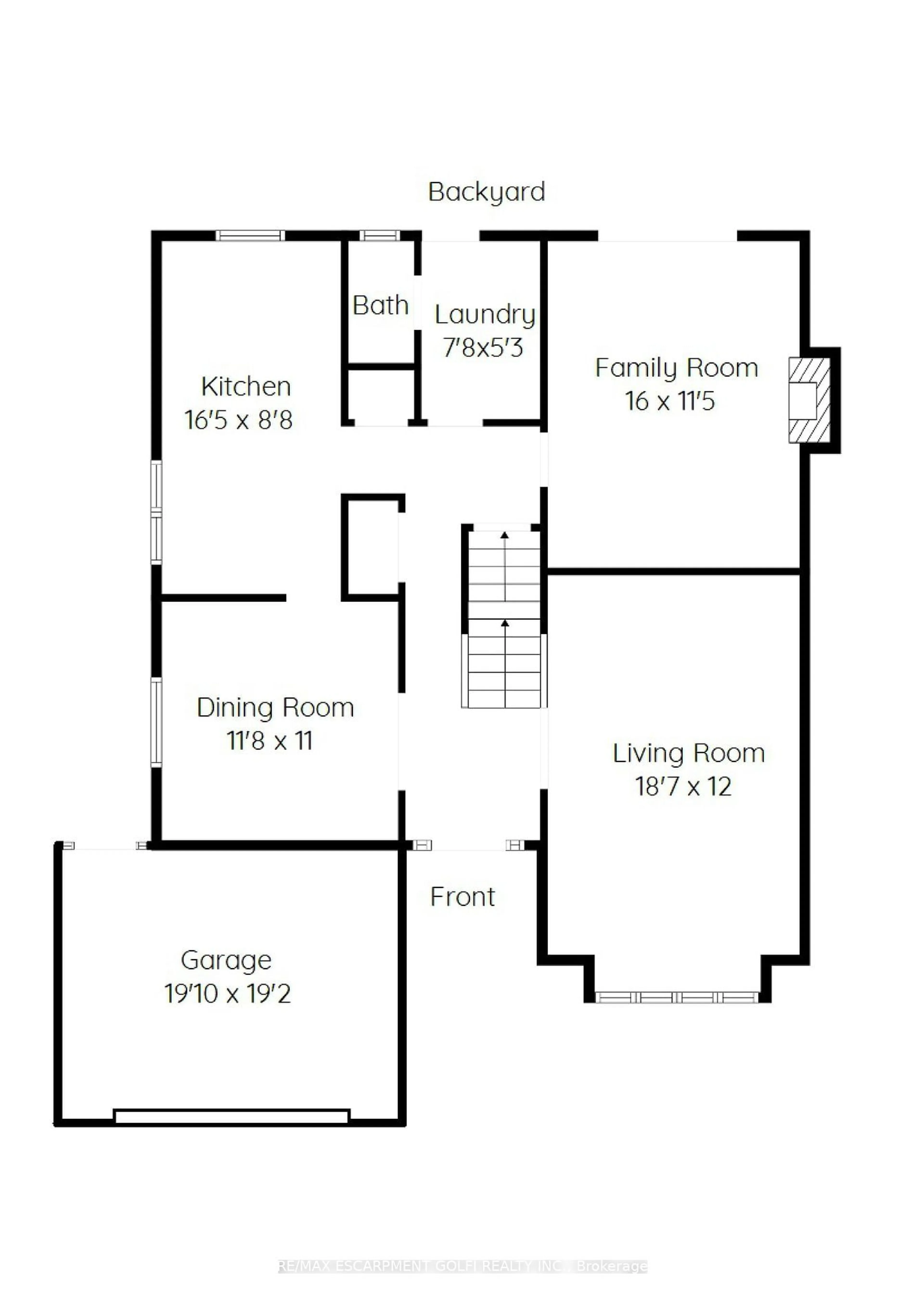 Floor plan for 31 Kimbermount Dr, St. Catharines Ontario L2N 6G3