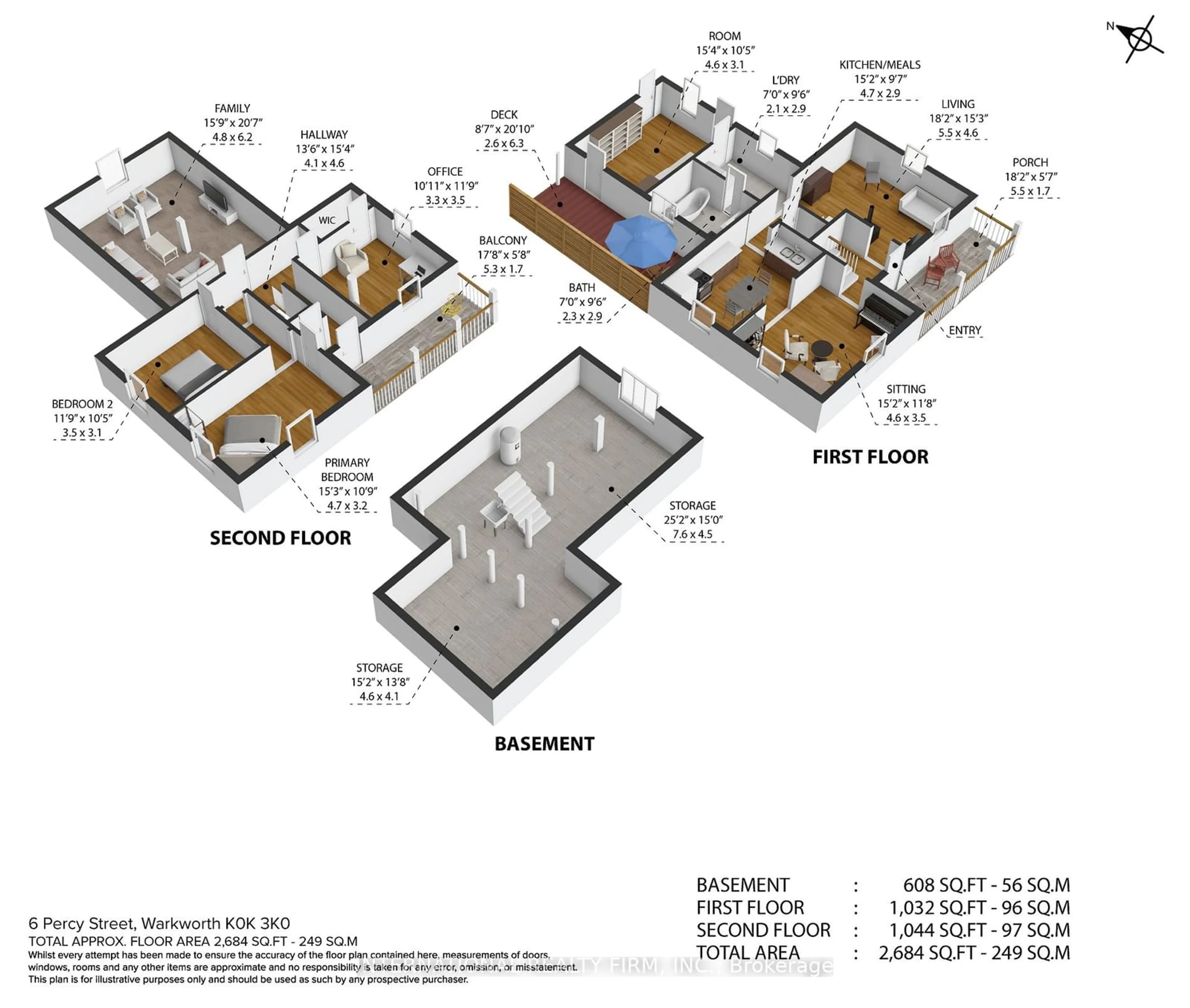 Floor plan for 6 Percy St, Trent Hills Ontario K0K 3K0