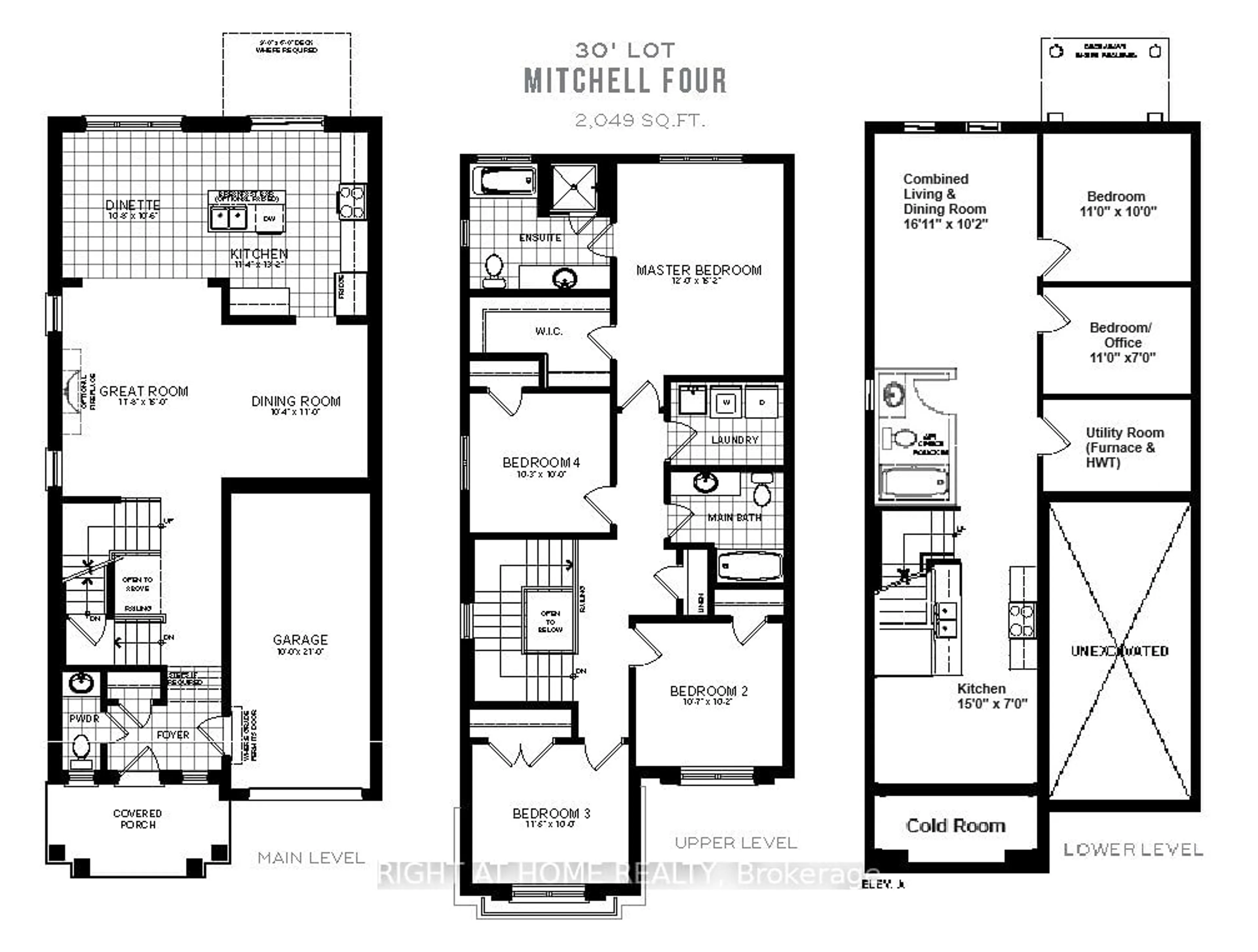 Floor plan for 34 George Brier Dr, Brant Ontario N3L 0L3