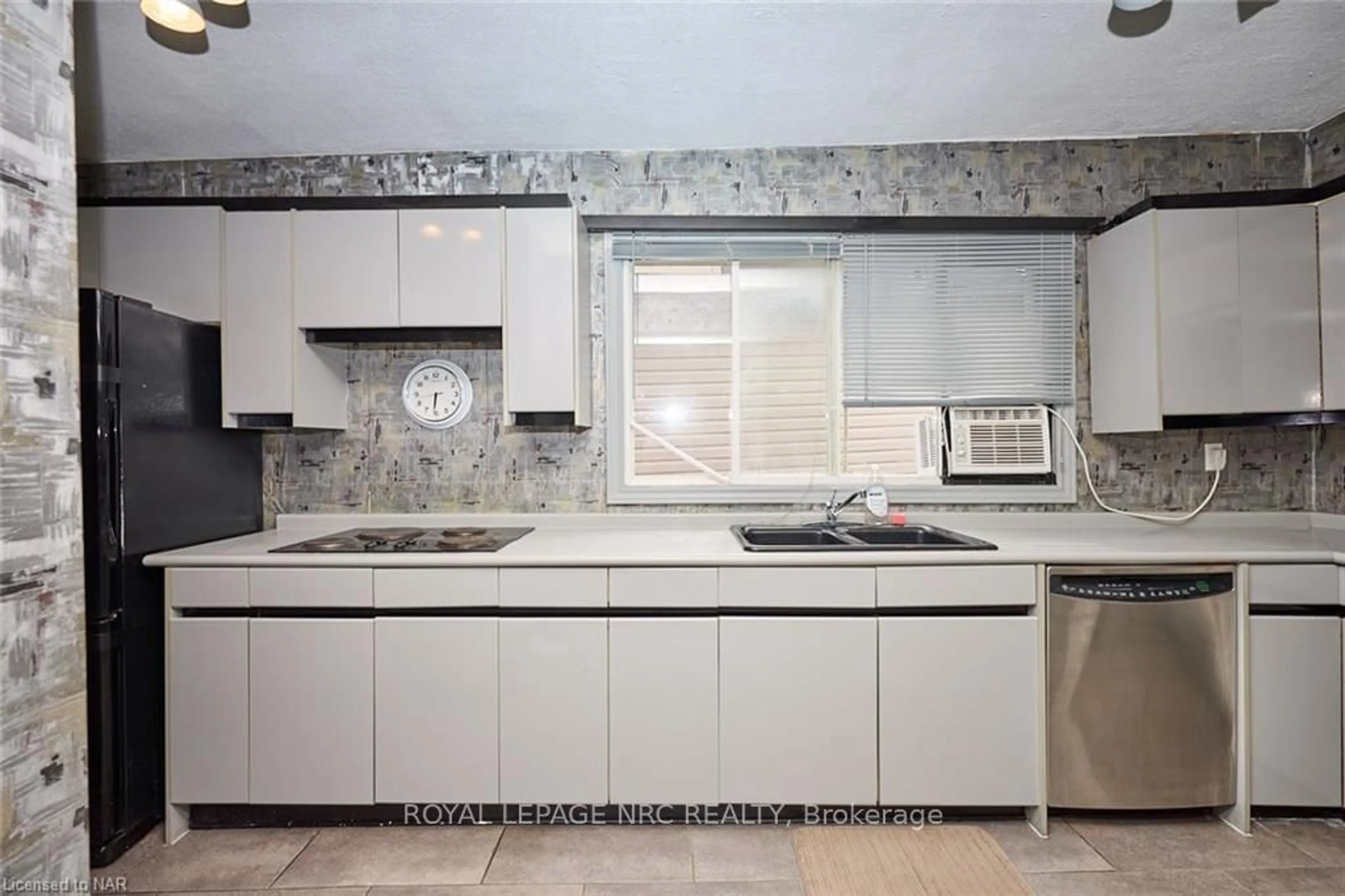 Contemporary kitchen, ceramic floors, cottage for 84 Merritt St, St. Catharines Ontario L2T 1J6