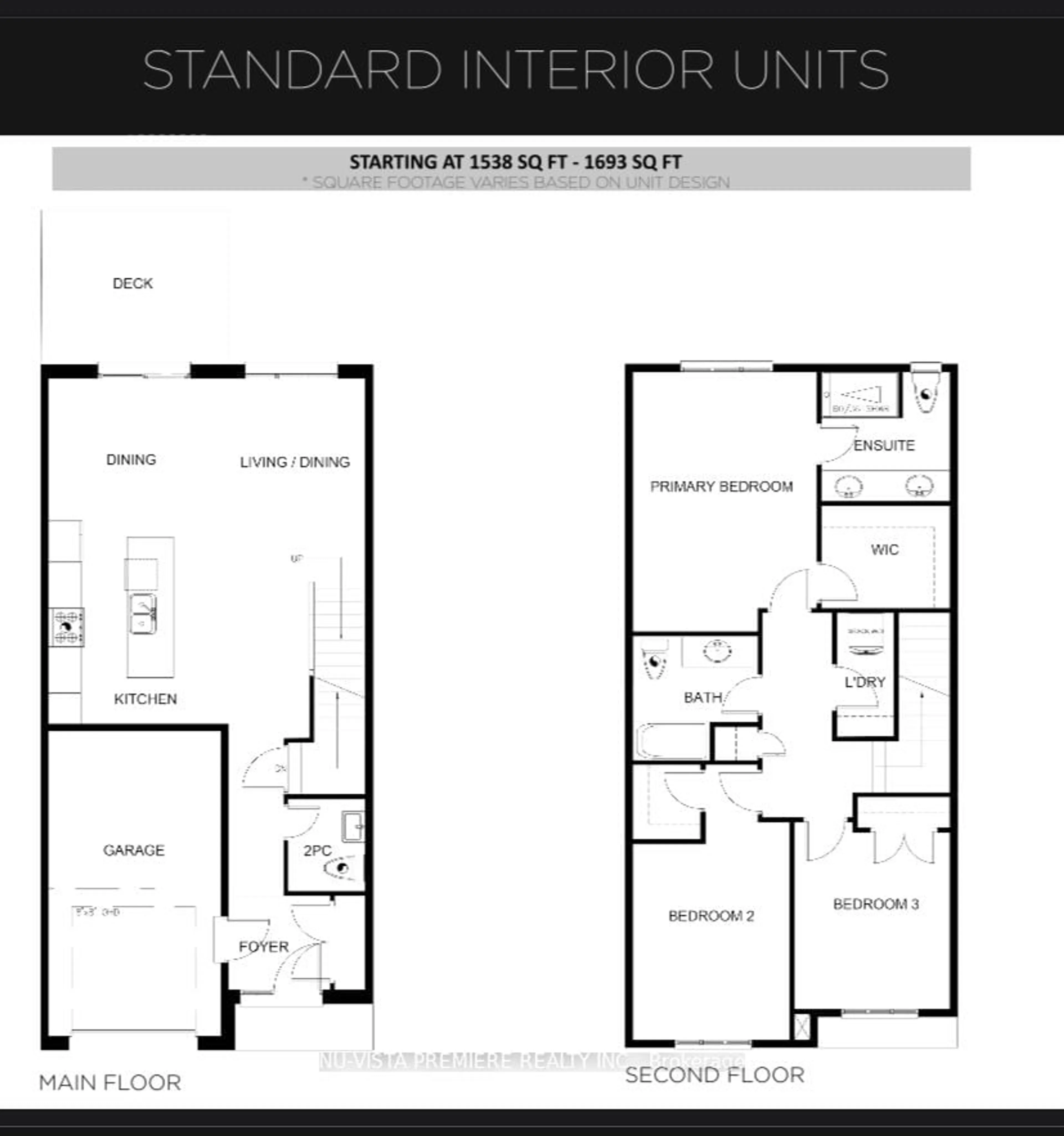 Floor plan for 1175 RIVERBEND Rd #LOT 21, London Ontario N6K 0L2