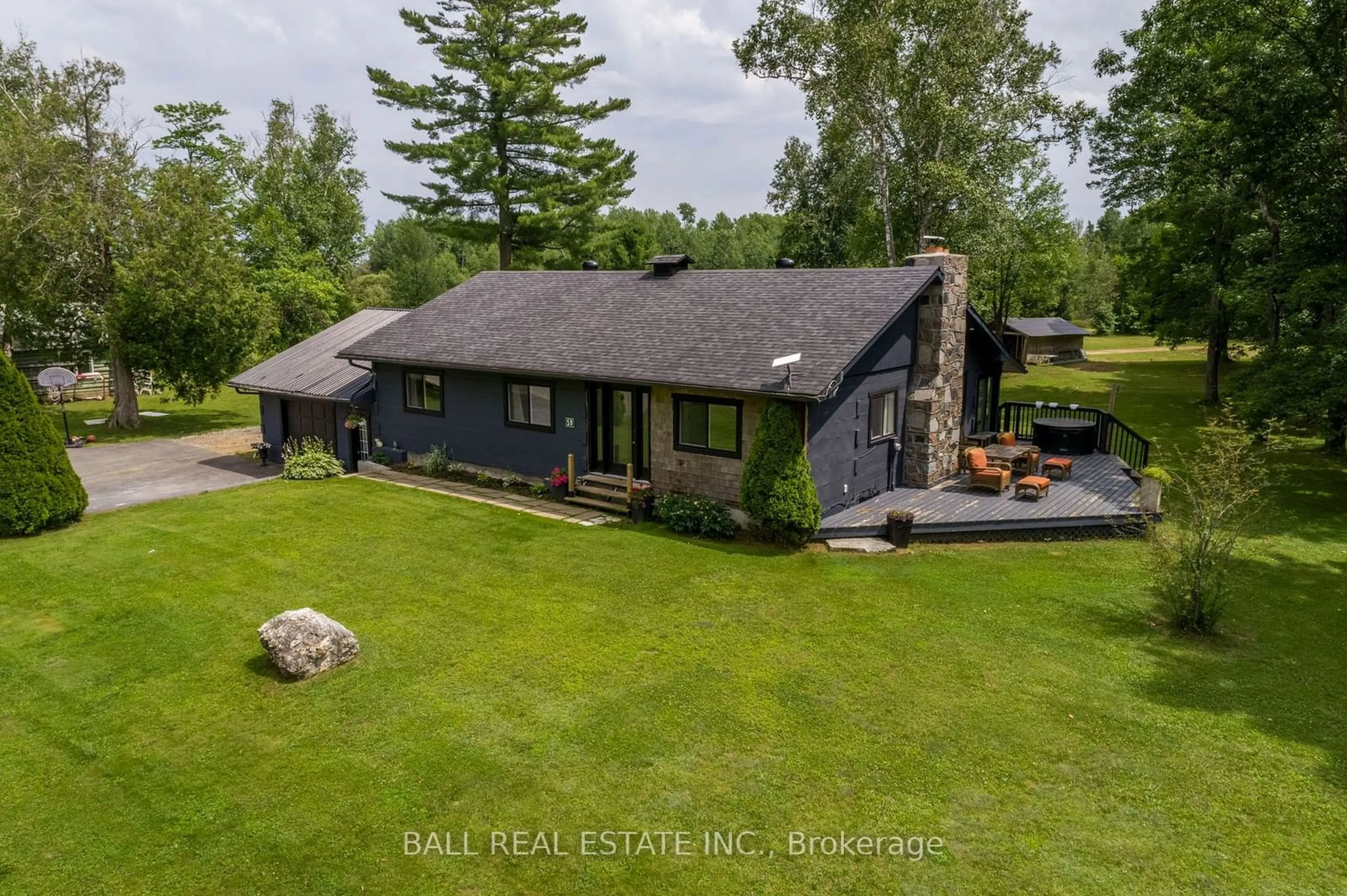 Frontside or backside of a home for 59 Trotters Rd, North Kawartha Ontario K0L 1A0