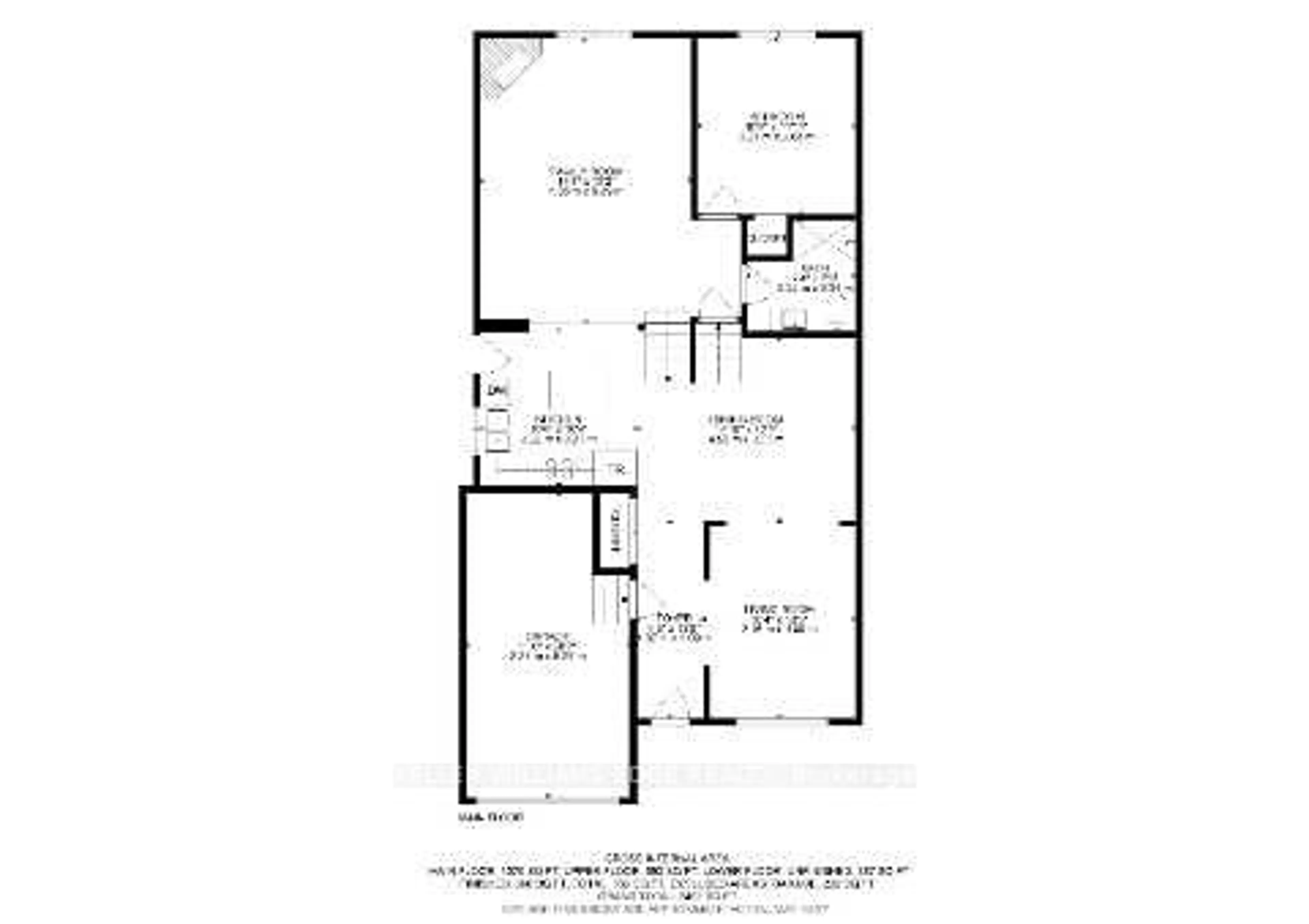 Floor plan for 54 Beaverton Dr, Hamilton Ontario L8W 3K9