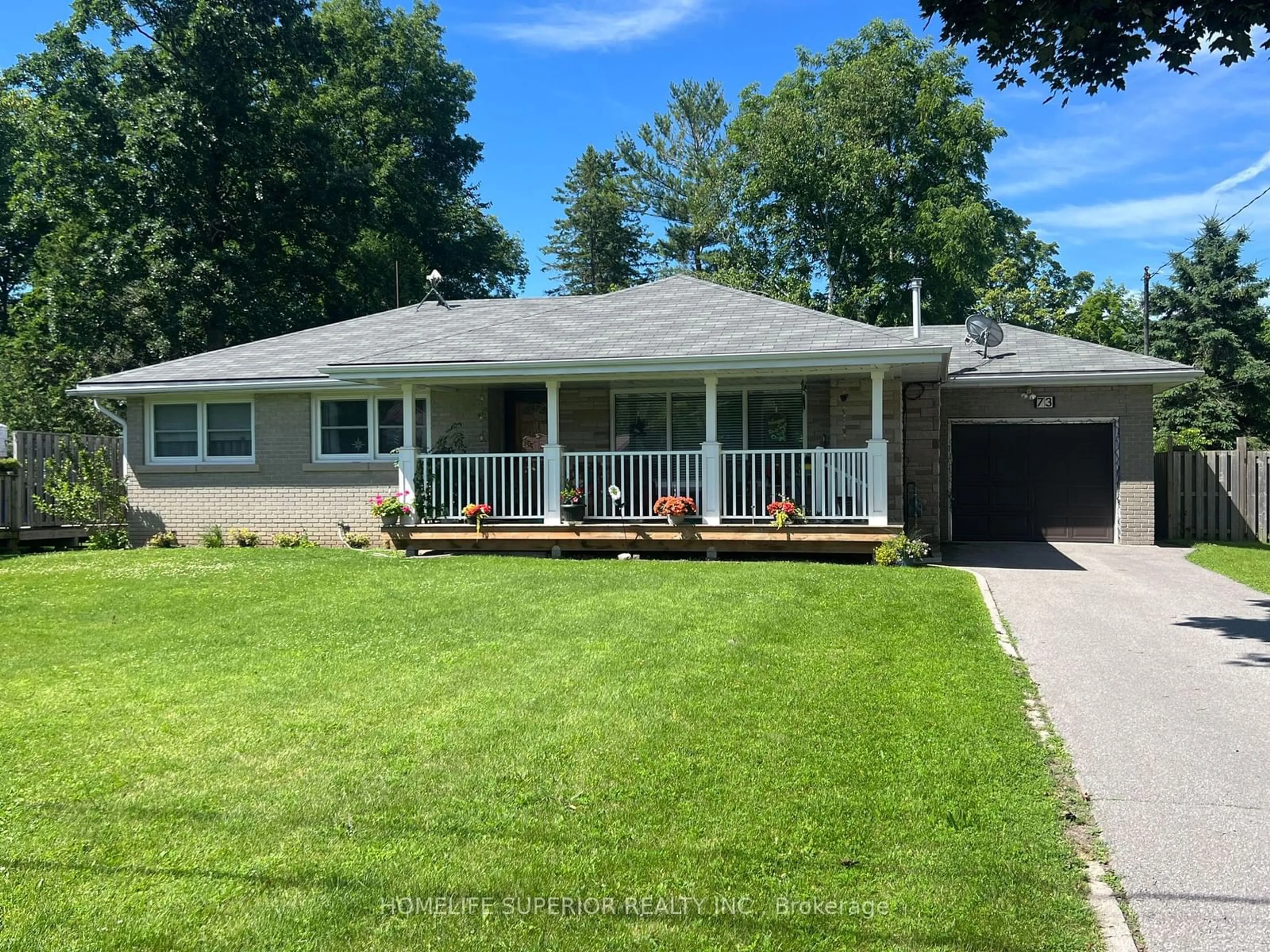 Frontside or backside of a home, cottage for 73 Bursthall St, Marmora and Lake Ontario K0K 2M0