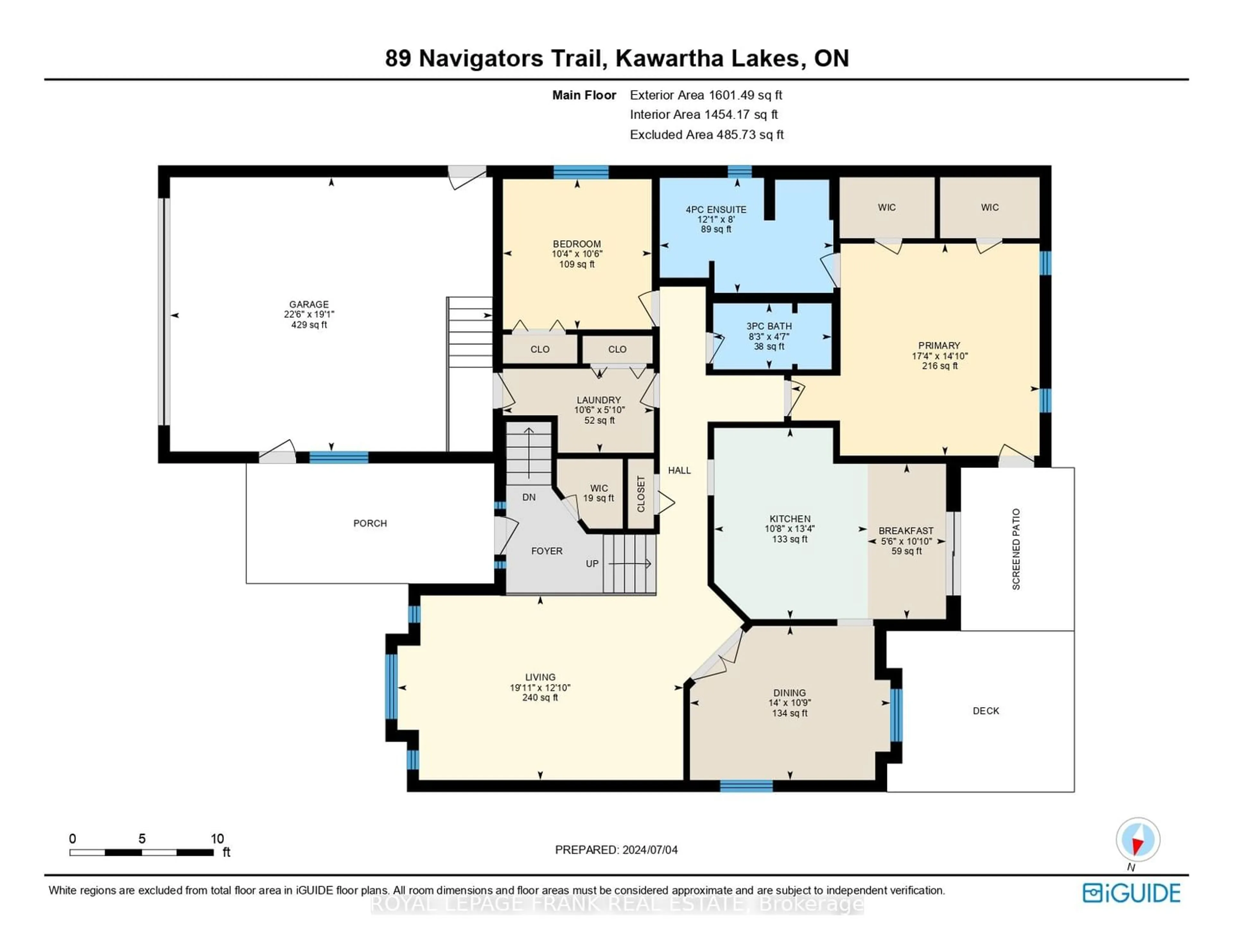 Floor plan for 89 Navigators Tr, Kawartha Lakes Ontario K0M 1A0