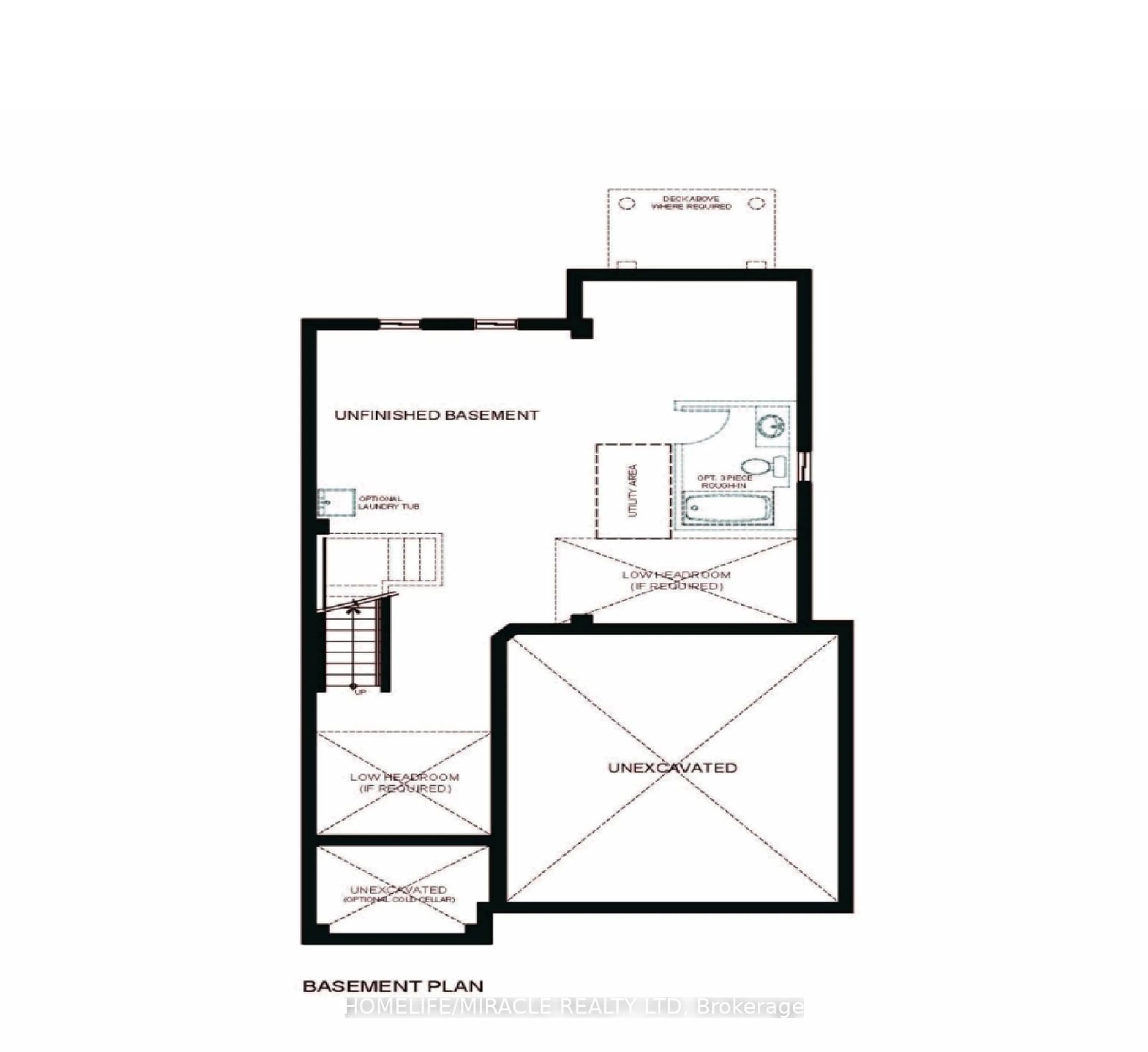 Floor plan for Lot 253 Pottruff Rd, Brant Ontario L1L 1L1
