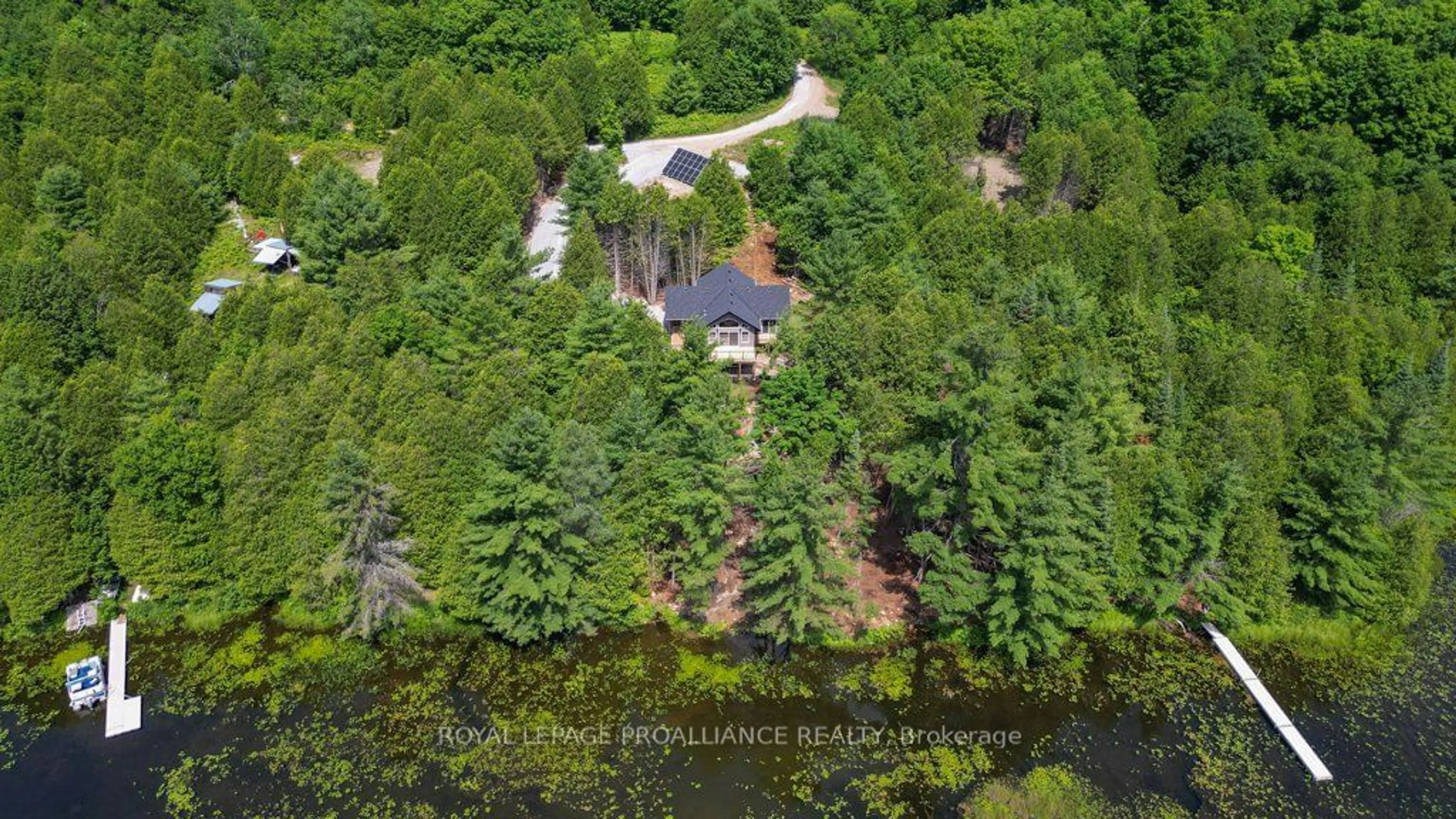 A pic from exterior of the house or condo, cottage for 1121 Farm Lake Lane, North Frontenac Ontario K0H 1K0