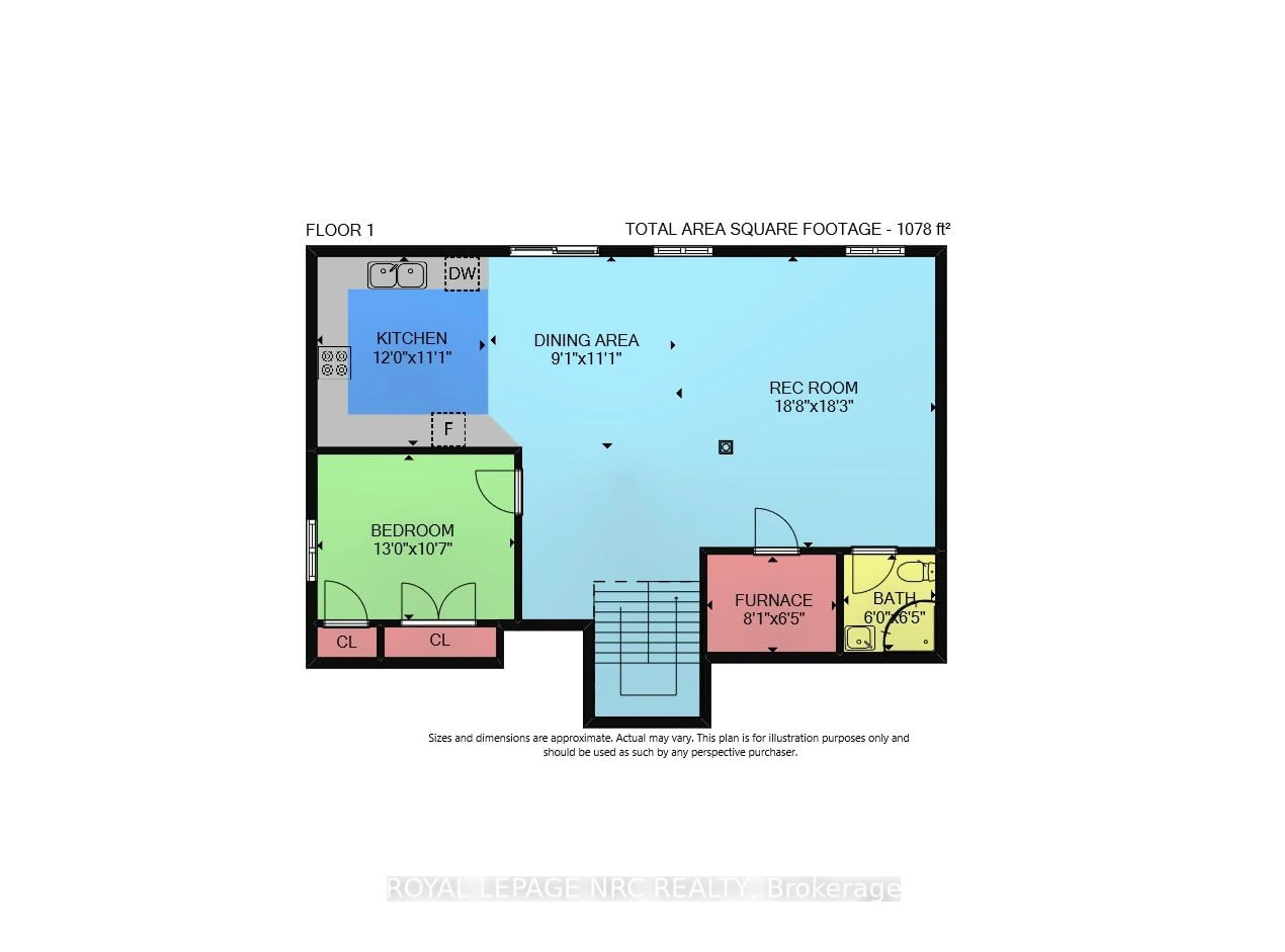 Floor plan for 11 Vision Pl, Hamilton Ontario L8G 4M2