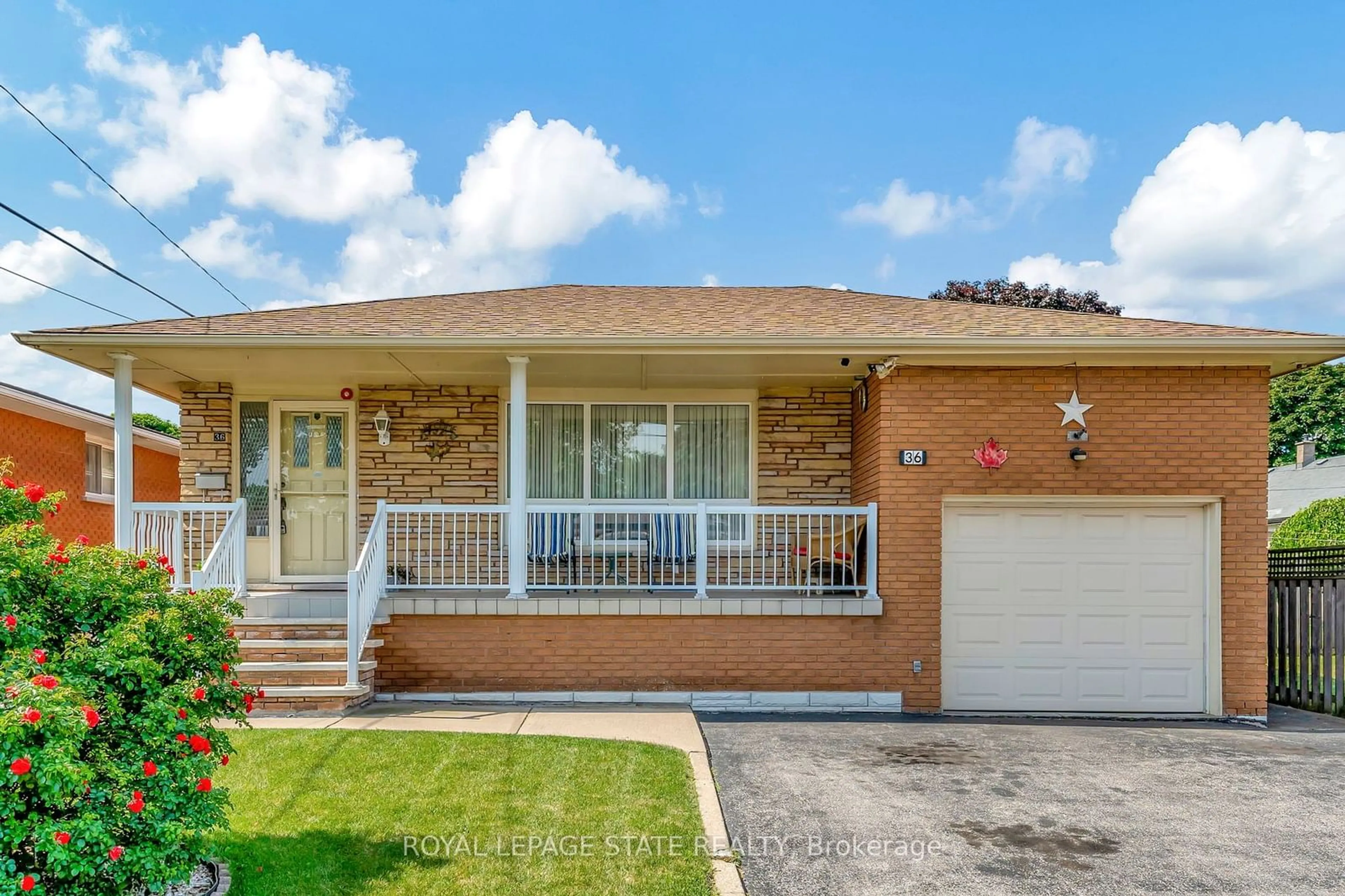 Home with brick exterior material for 36 Dallas Ave, Hamilton Ontario L8V 2E5