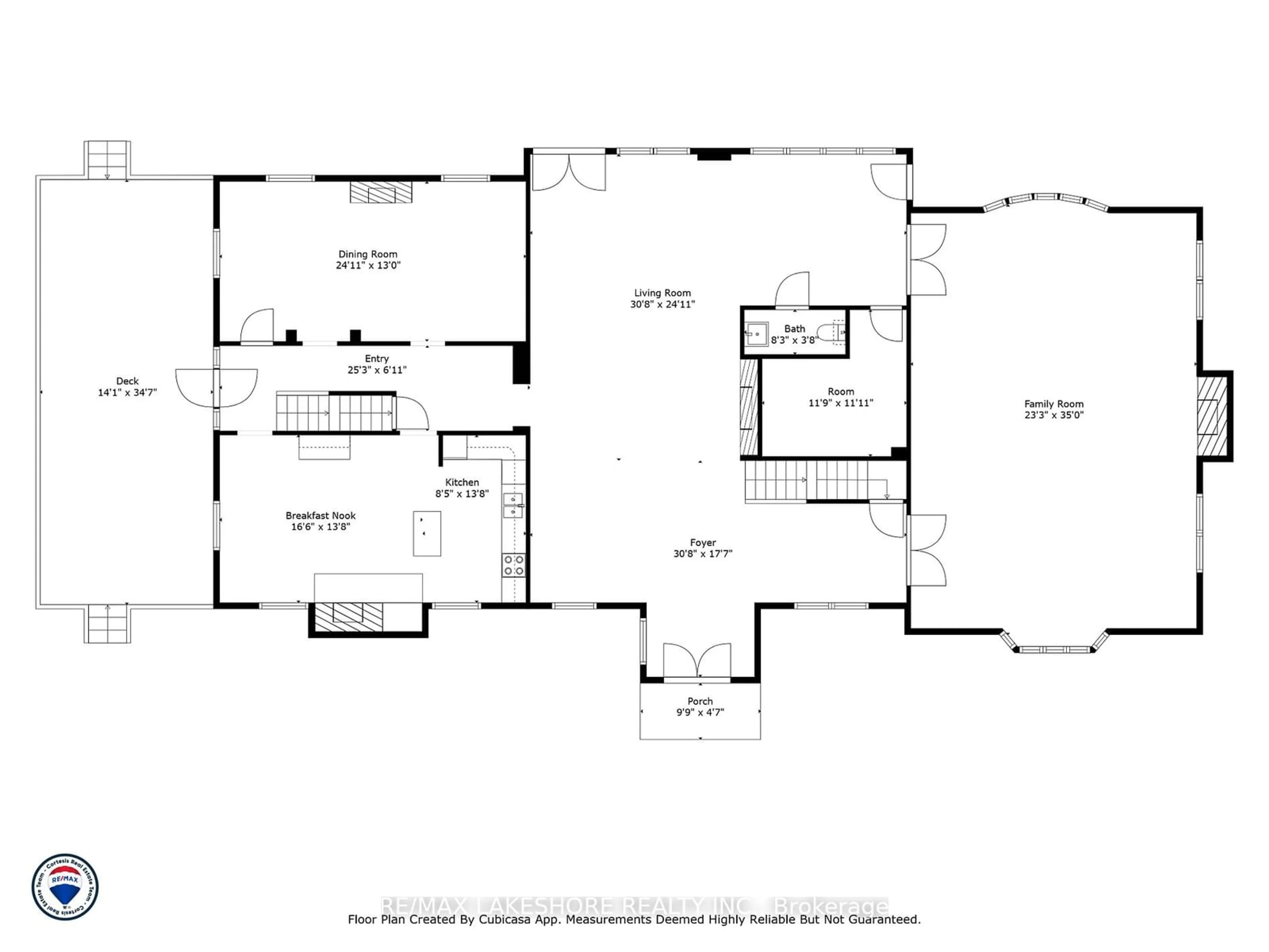 Floor plan for 212 Clouston Rd, Alnwick/Haldimand Ontario K0K 2G0