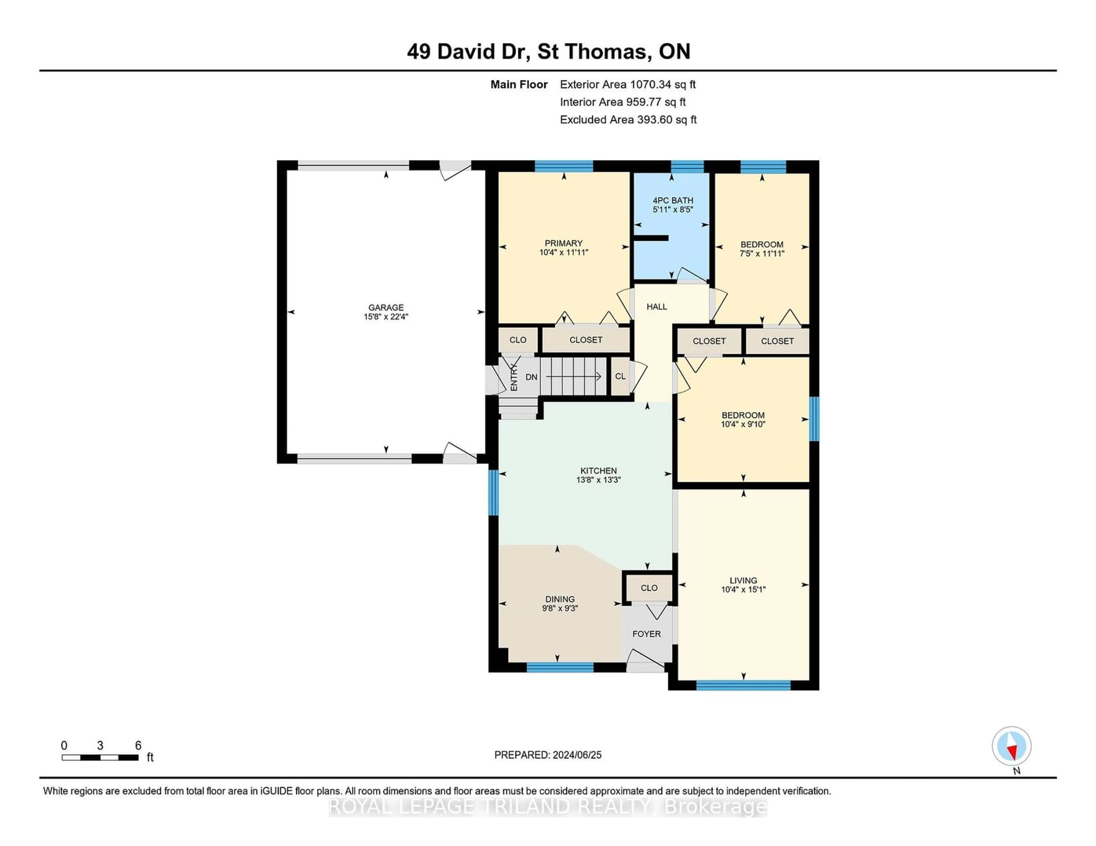 Floor plan for 49 David Dr, St. Thomas Ontario N5R 5L4