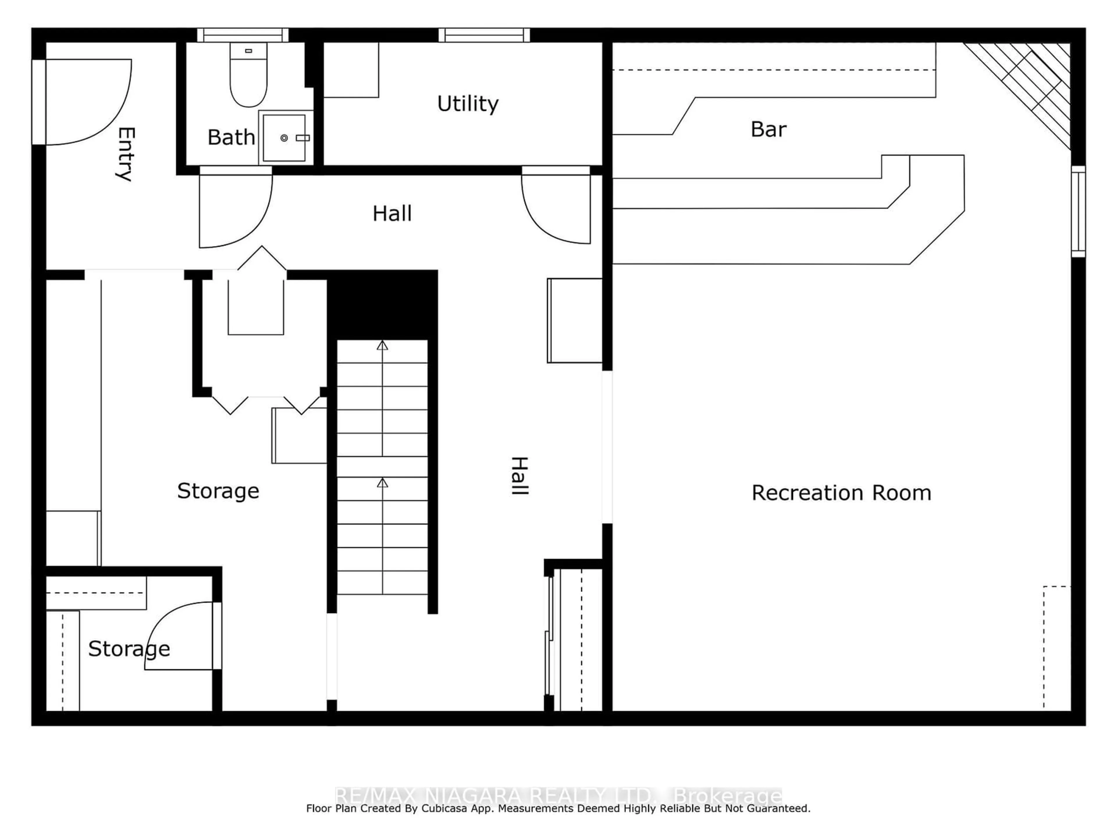 Floor plan for 3 Brock St, Thorold Ontario L2V 1V7