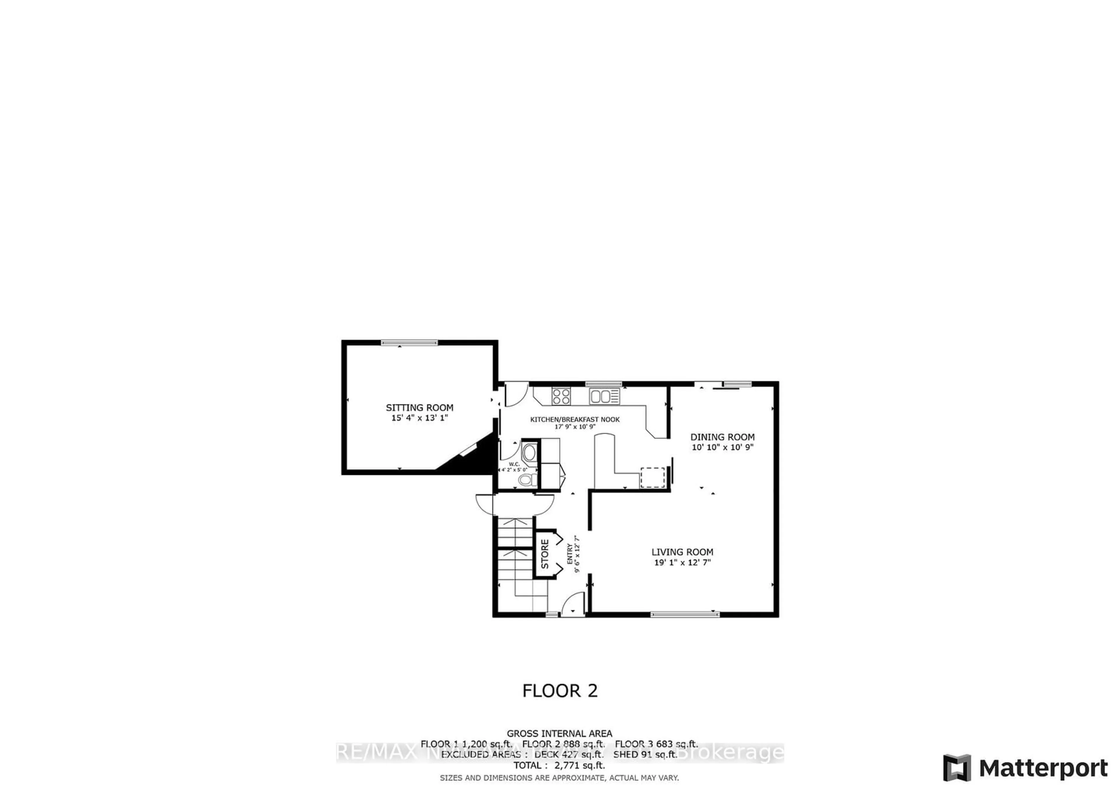 Floor plan for 40 Gaspare Dr, Port Colborne Ontario L3K 2V2