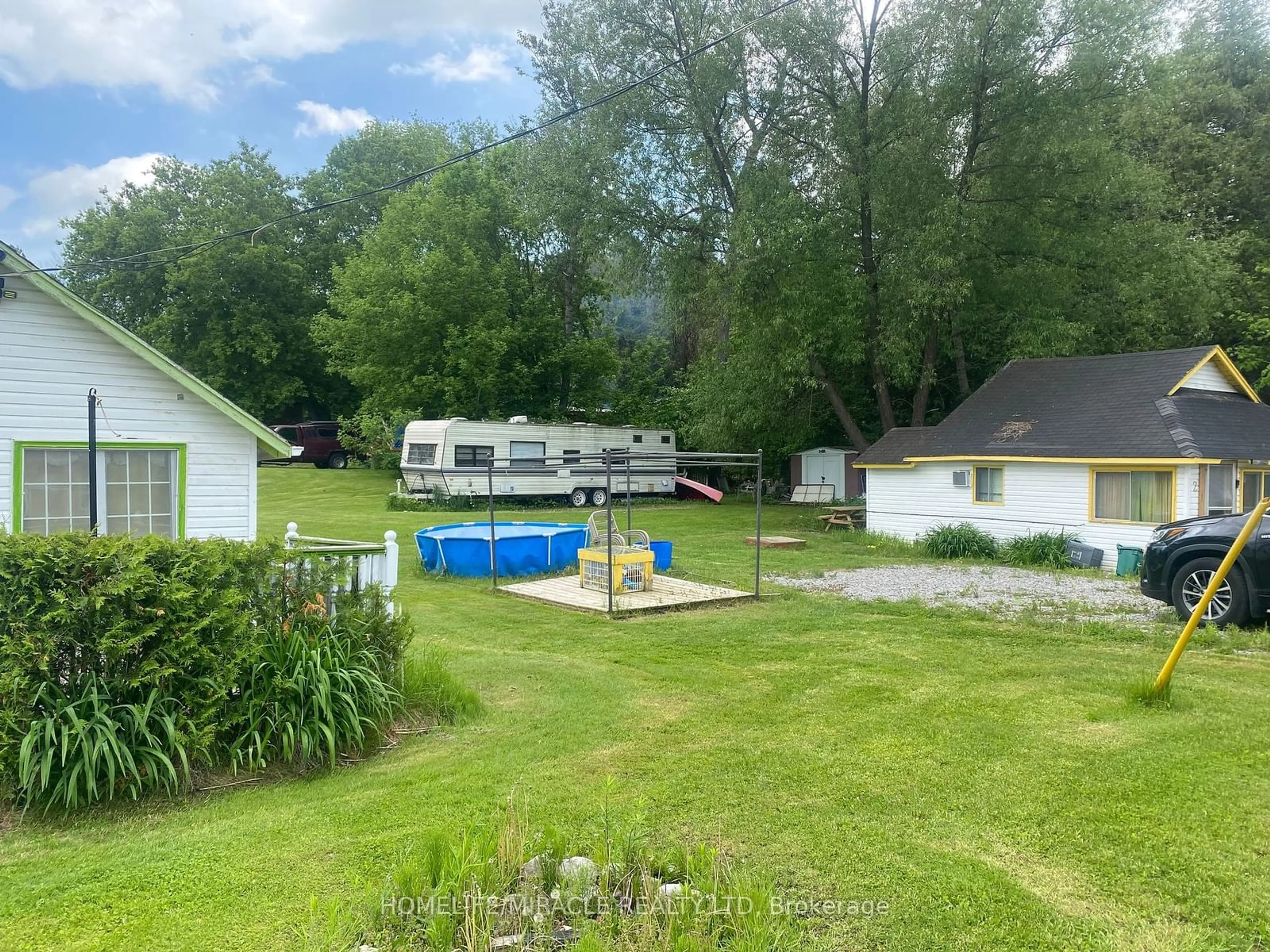 A pic from outside/outdoor area/front of a property/back of a property/a pic from drone, unknown for 211 Dunnette Landing Rd #1 & 2, Alnwick/Haldimand Ontario K0K 2X0