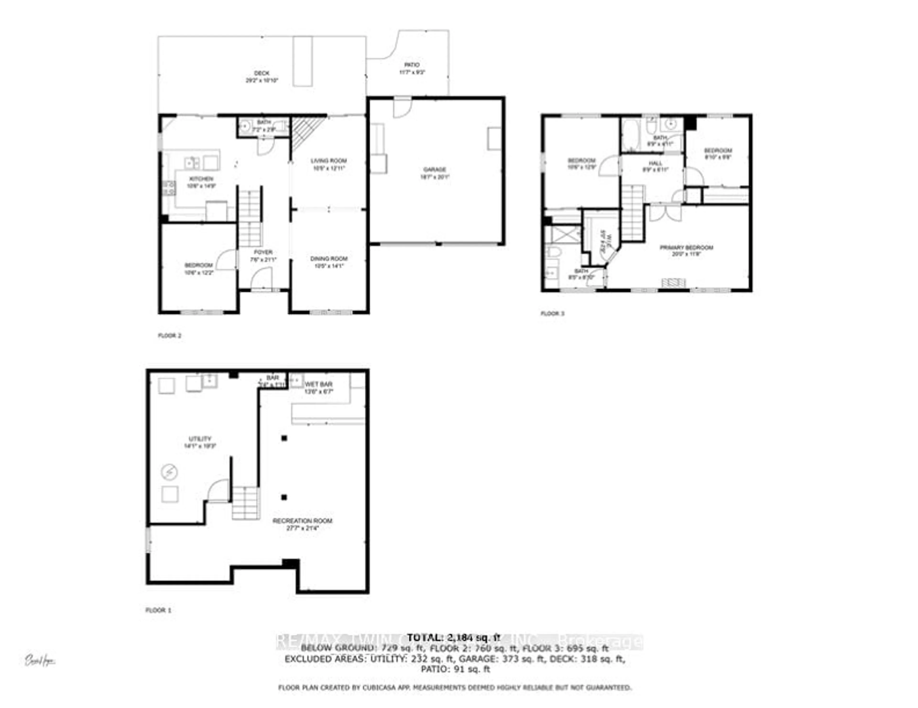 Floor plan for 7 Simone Pl, North Dumfries Ontario N0B 1E0