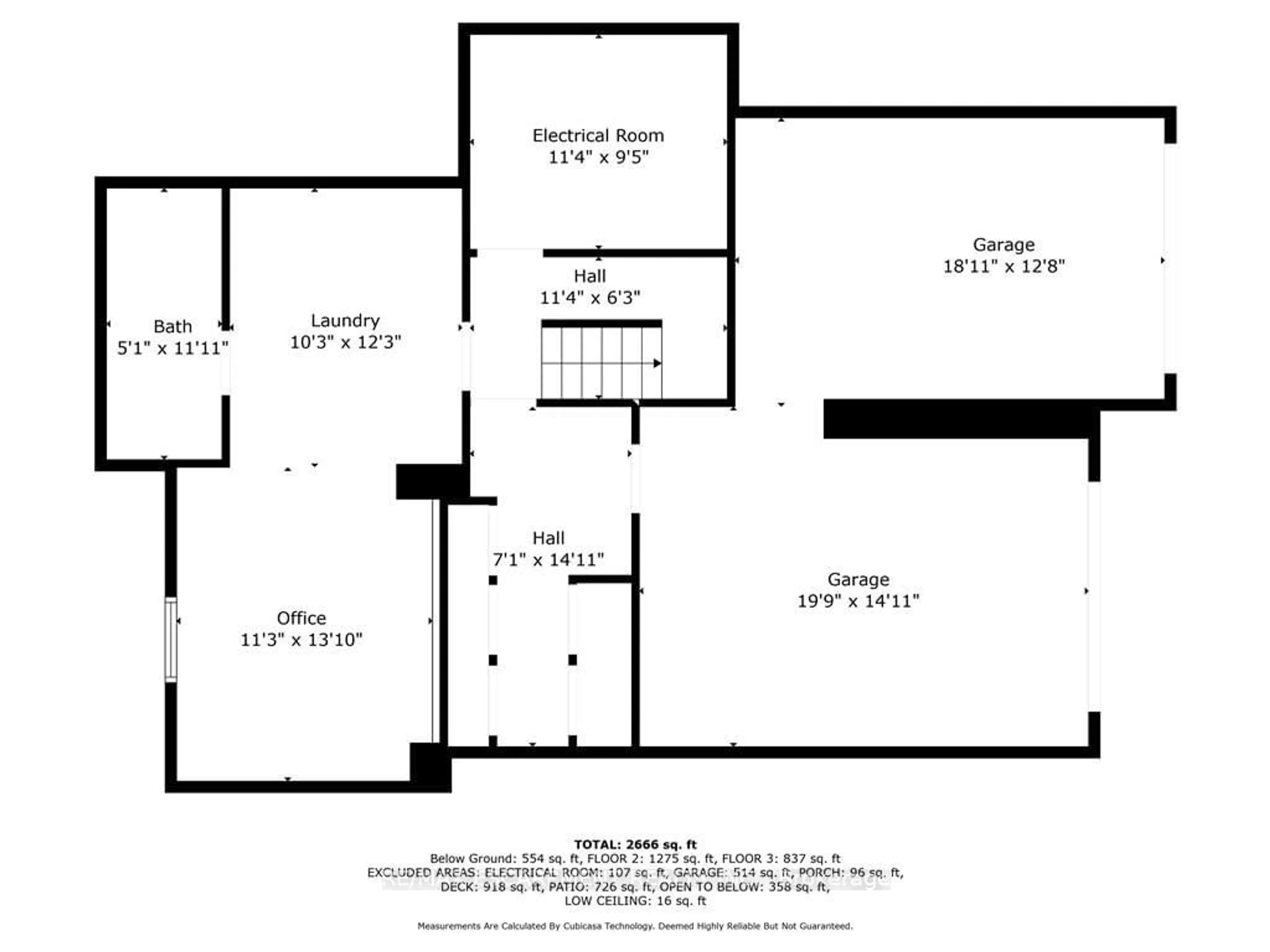 Floor plan for 101 Hillcrest Ave, Hamilton Ontario L9H 4X4