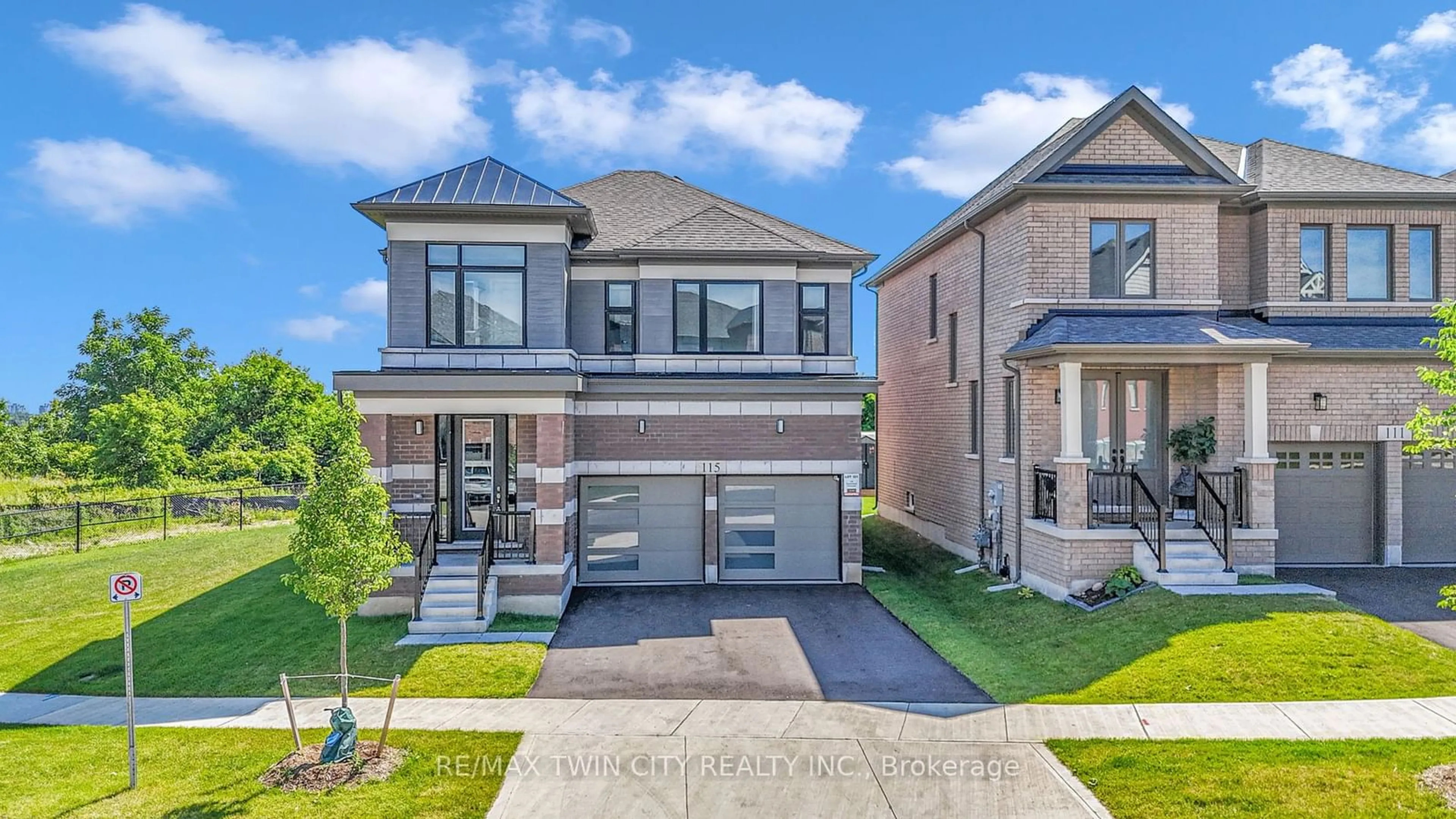 Home with brick exterior material for 115 CROSSMORE Cres, Cambridge Ontario N1S 0C7