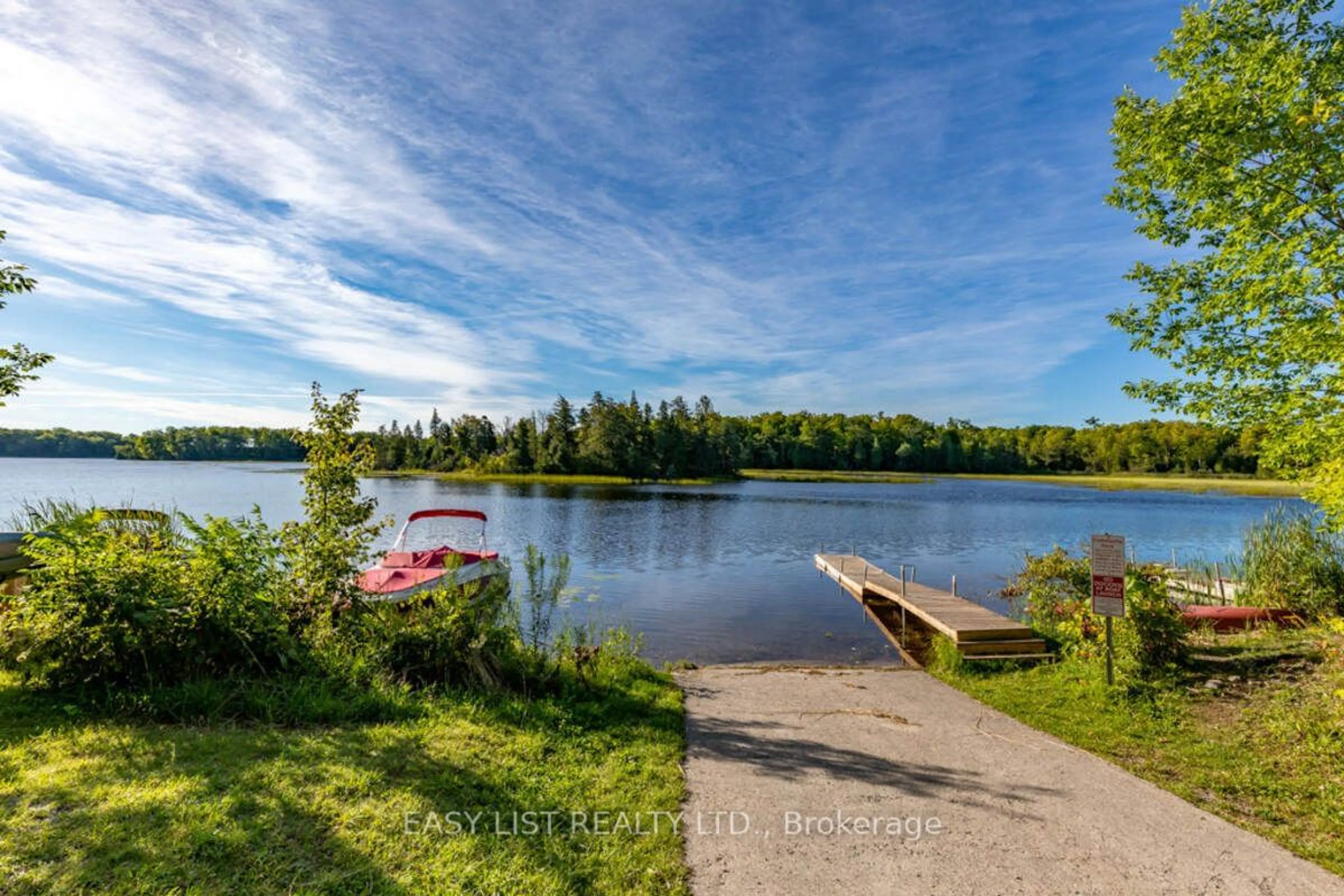 Patio, the view of lake or river for 13 Cedar Circ, Galway-Cavendish and Harvey Ontario K0L 1J0