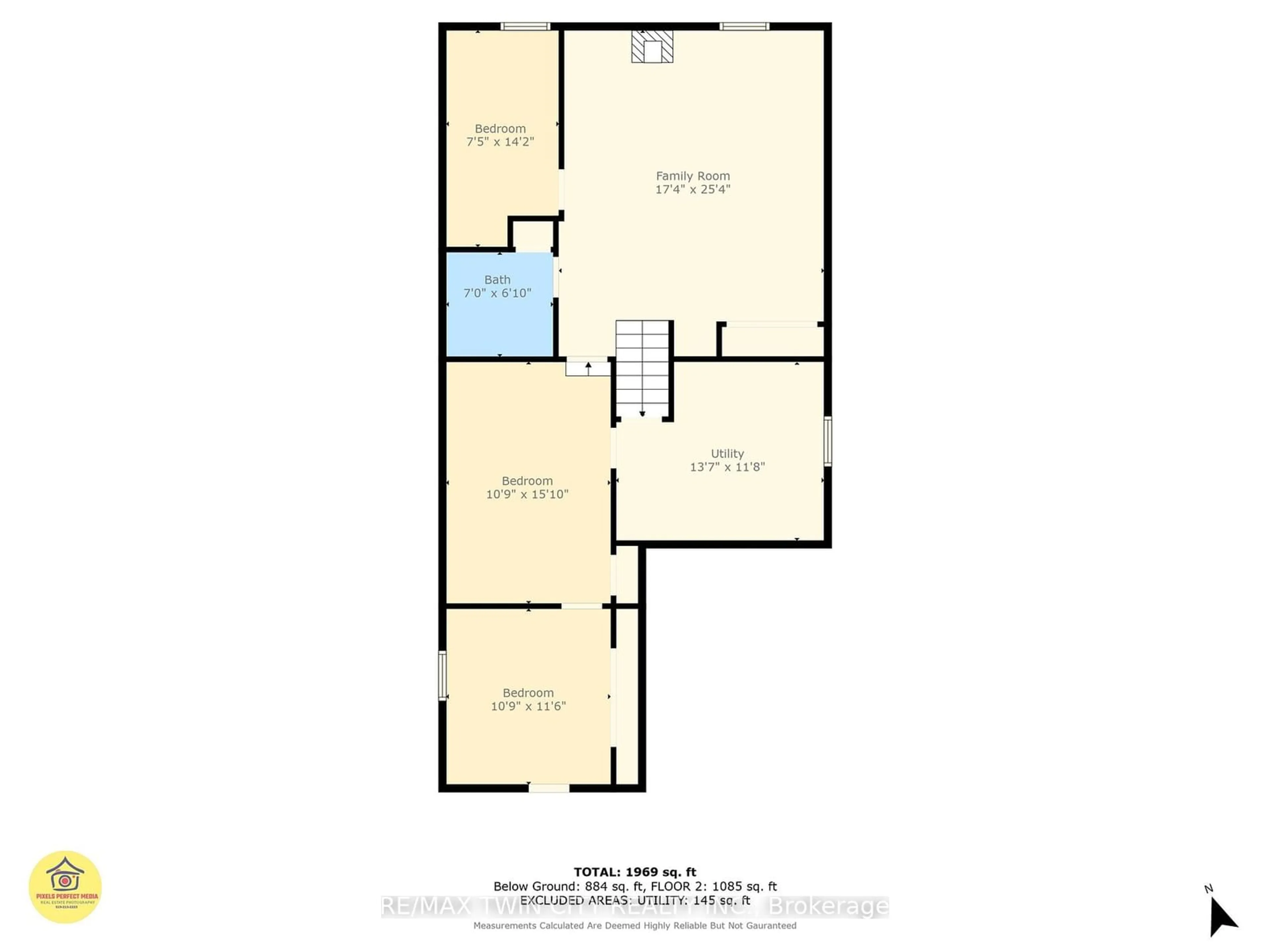 Floor plan for 172 Independence Dr, Hamilton Ontario L8W 3H6