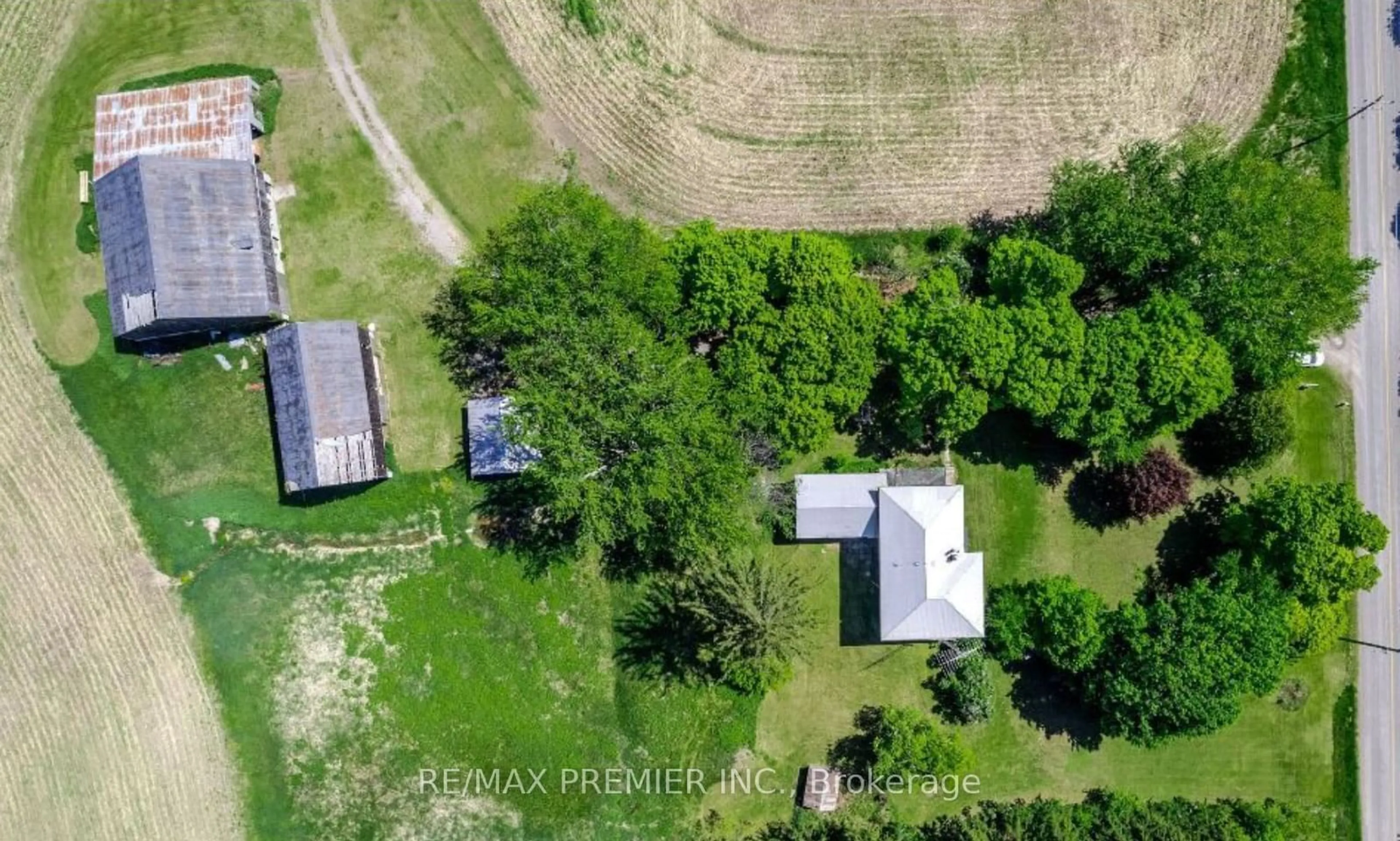 Fenced yard for 1948 Eighth Line, Trent Hills Ontario K0L 1L0